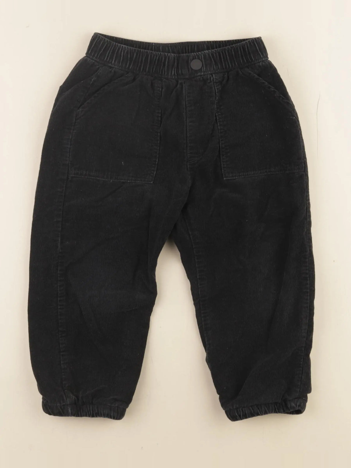 Zara - pantalon doublé noir - 3/4 ans