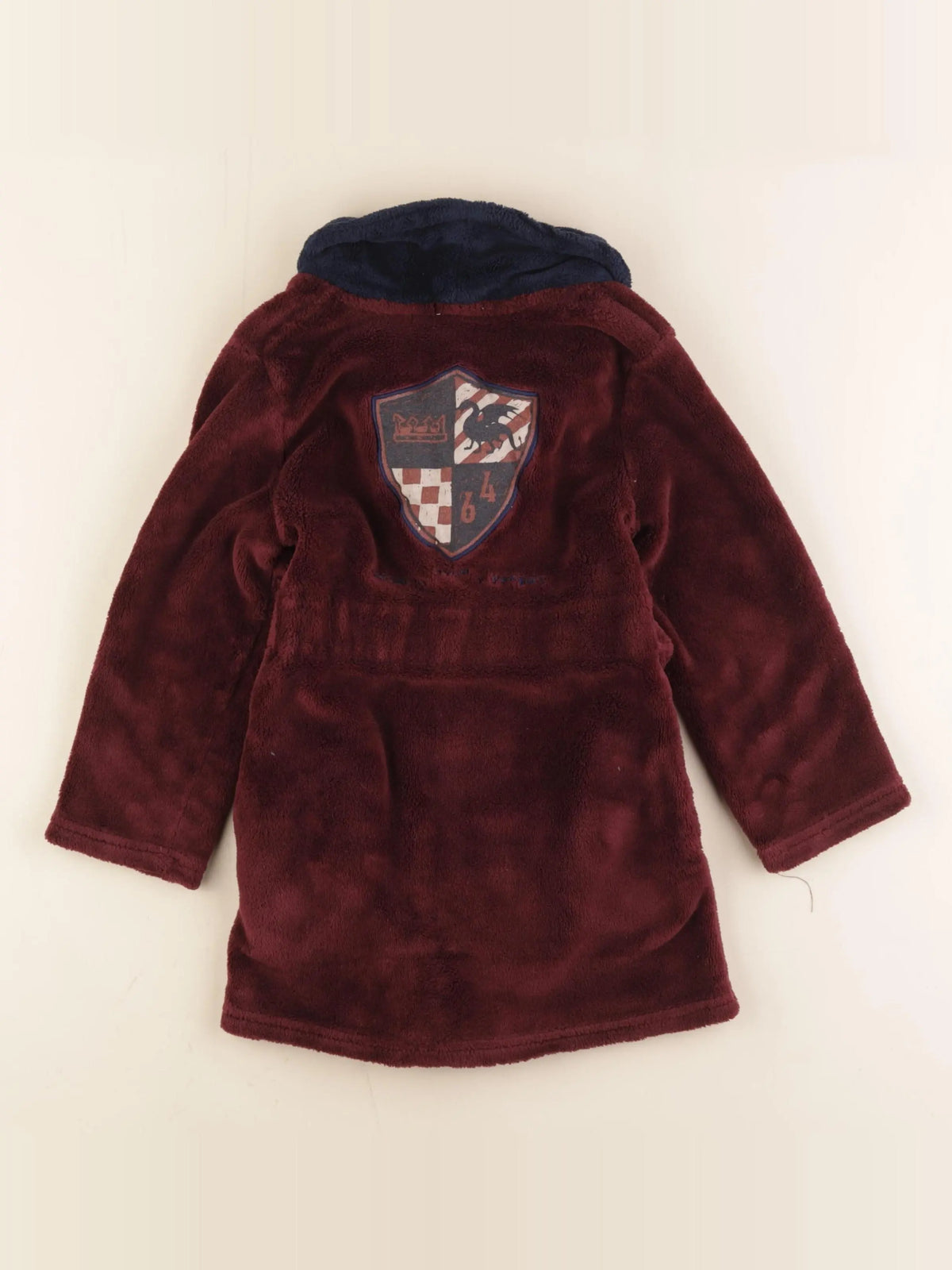 Vertbaudet - robe de chambre rouge, bleu - 4 ans