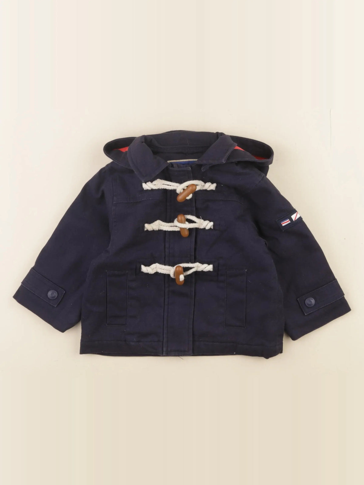 Jacadi - parka bleu - 12 mois