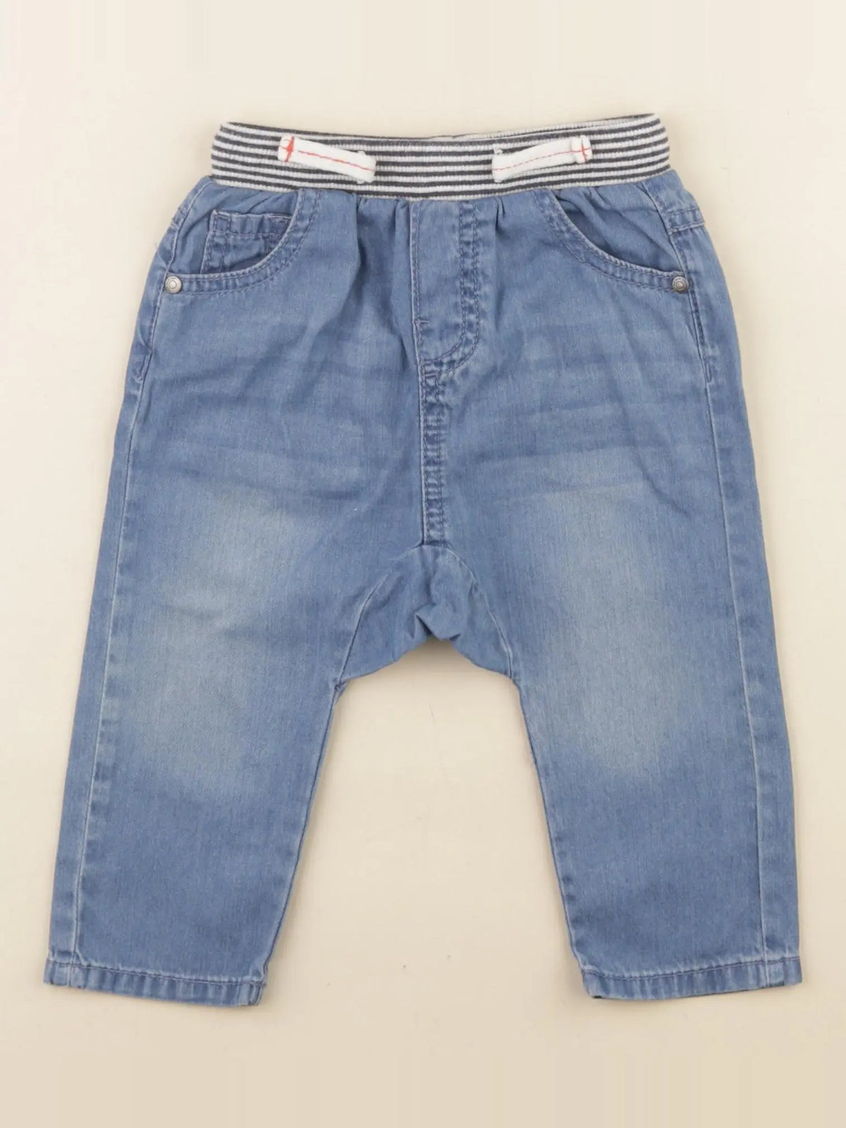 Tape à l'oeil - jean bleu - 12 mois