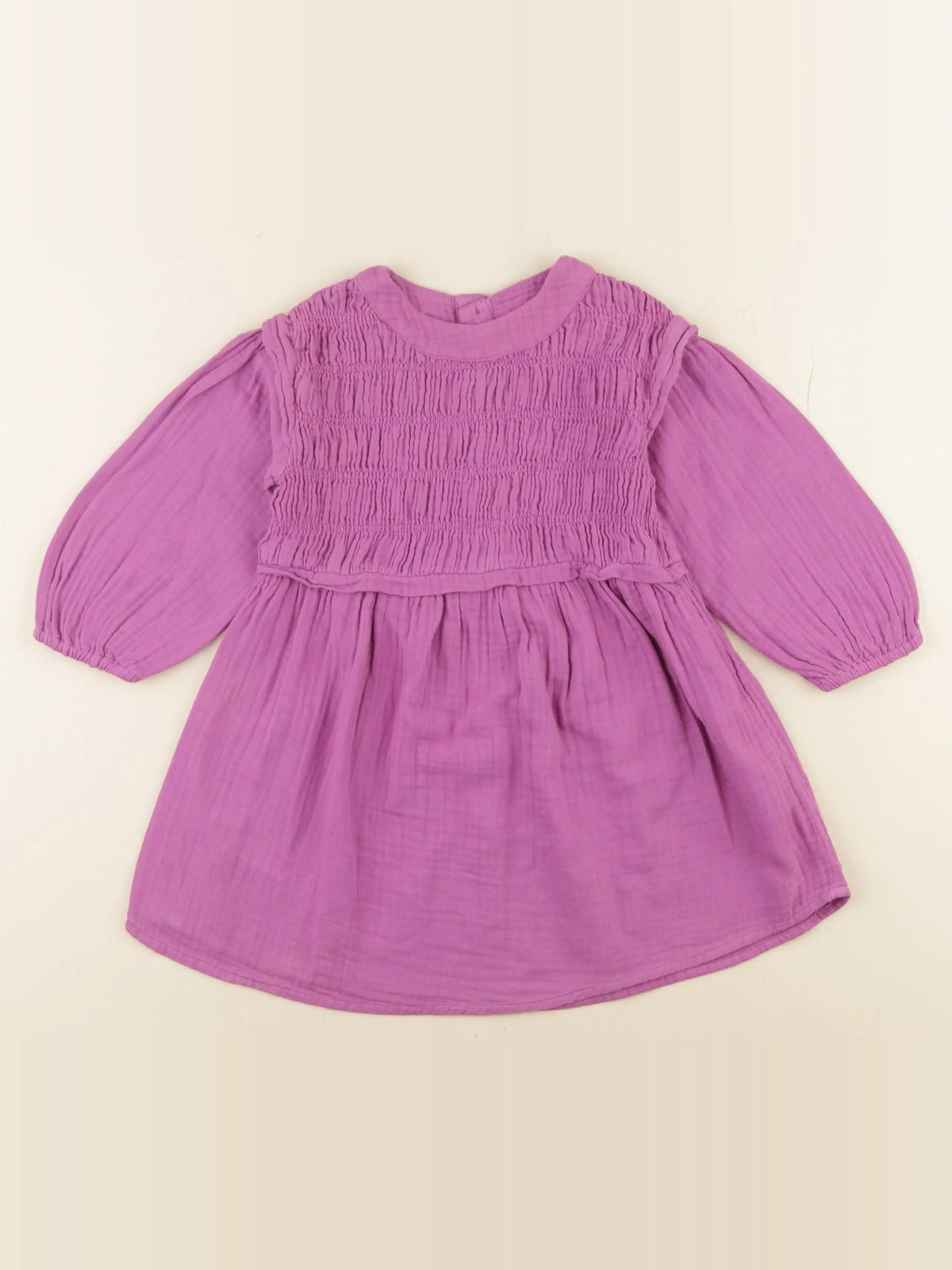 Zara - robe violet - 18/24 mois