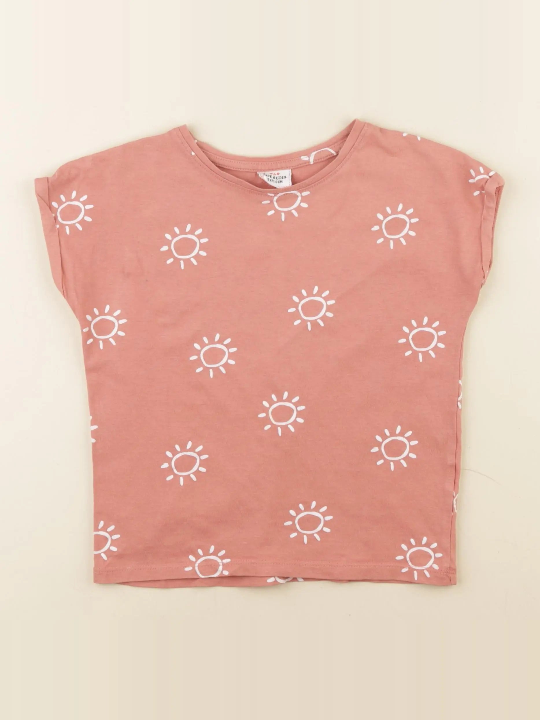 Tape à l'oeil - tee-shirt rose - 5 ans