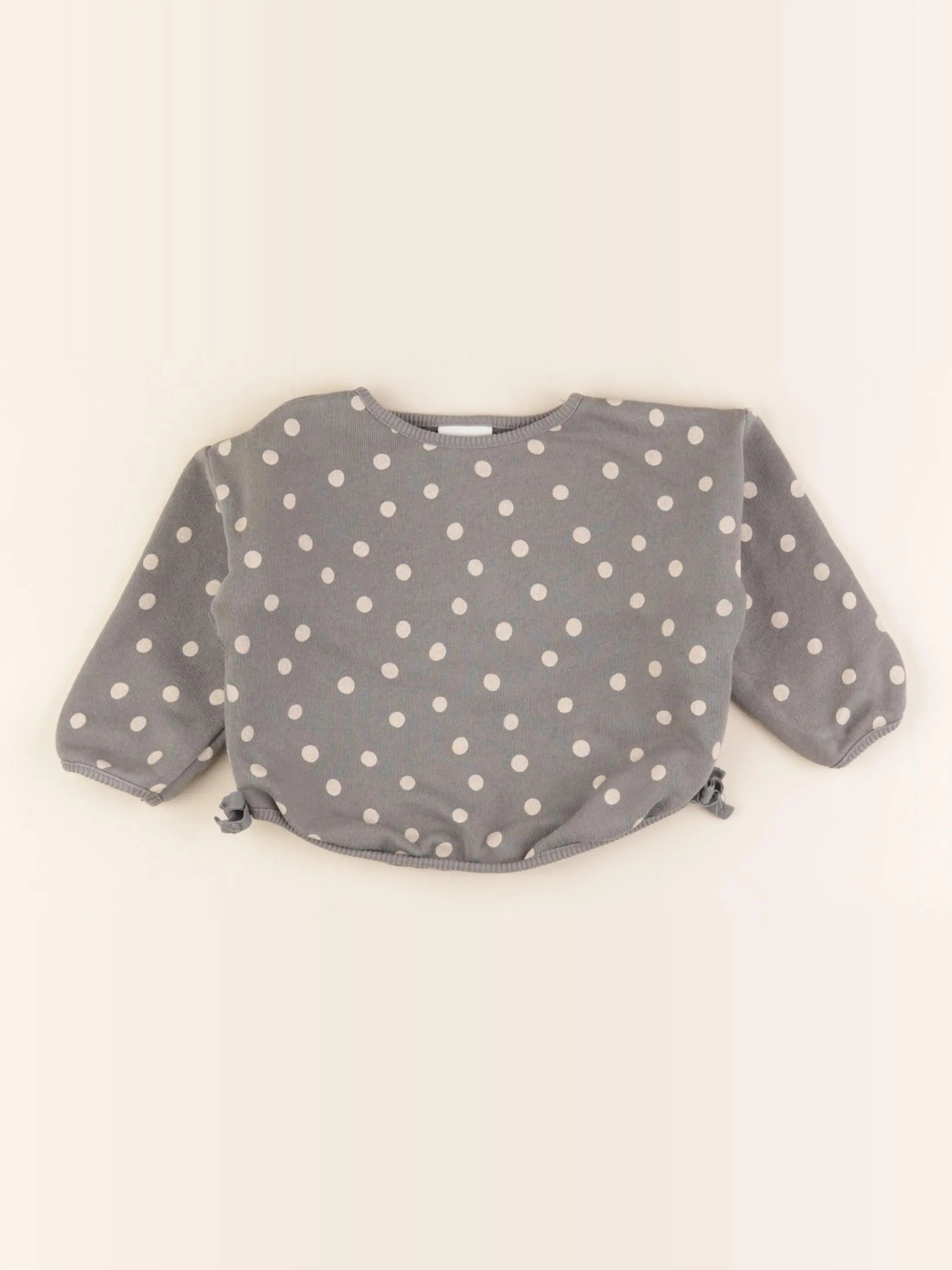 Zara - sweat gris - 1 an à 2 ans