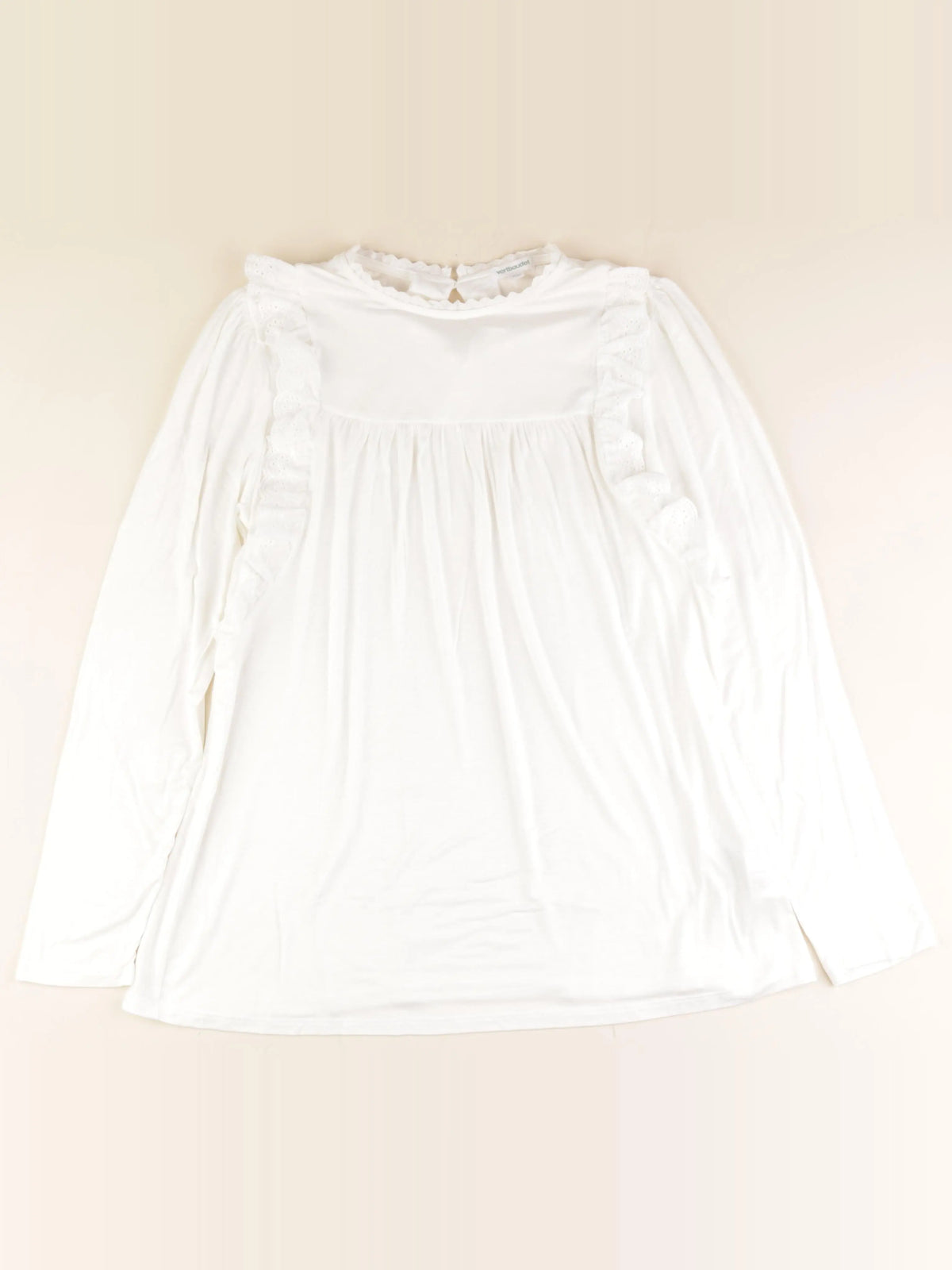 Vertbaudet - tee-shirt grossesse blanc - 34 à 36