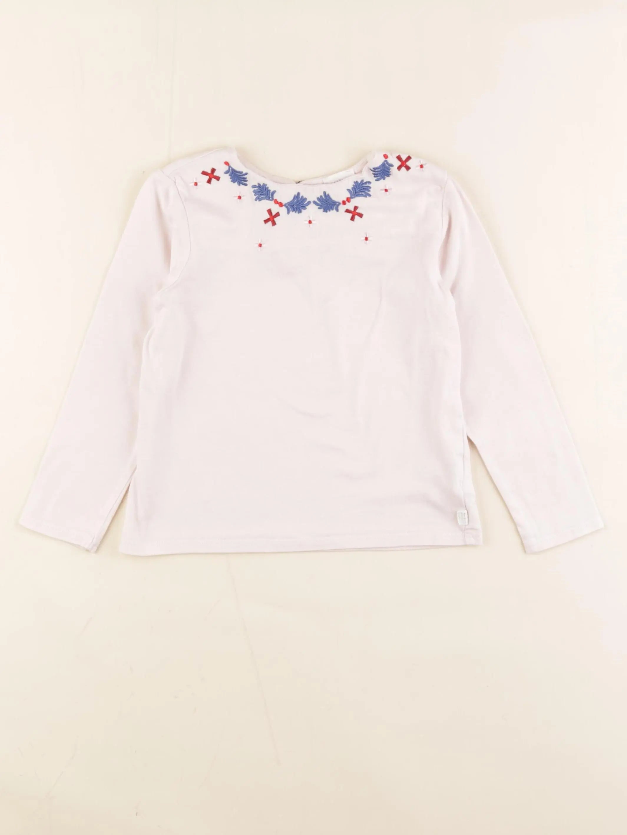 Carrément Beau - tee-shirt rose - 4 ans