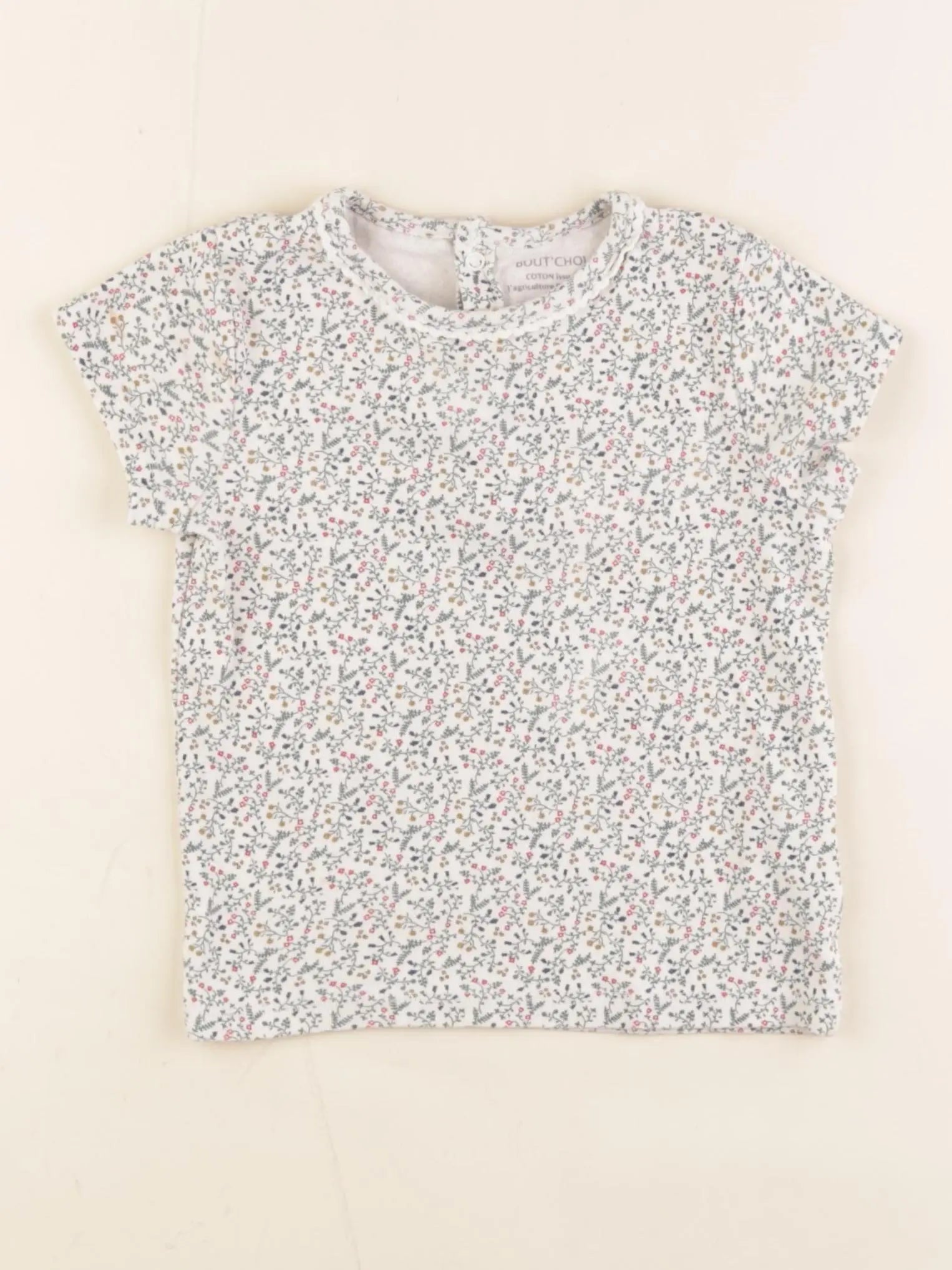 Boutchou - tee-shirt multicolore - 36 mois