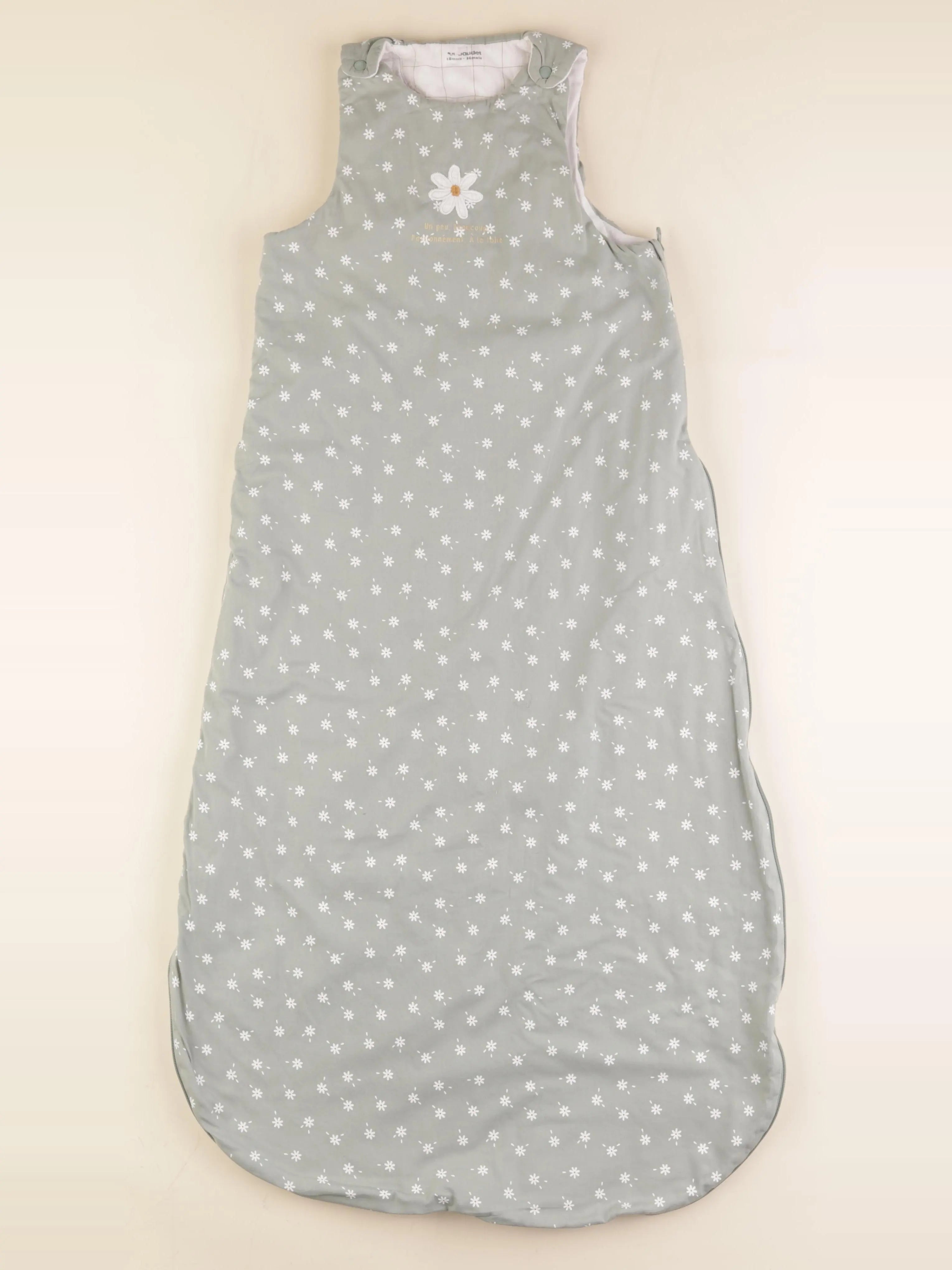 Vertbaudet - gigoteuse vert - 18/36 mois