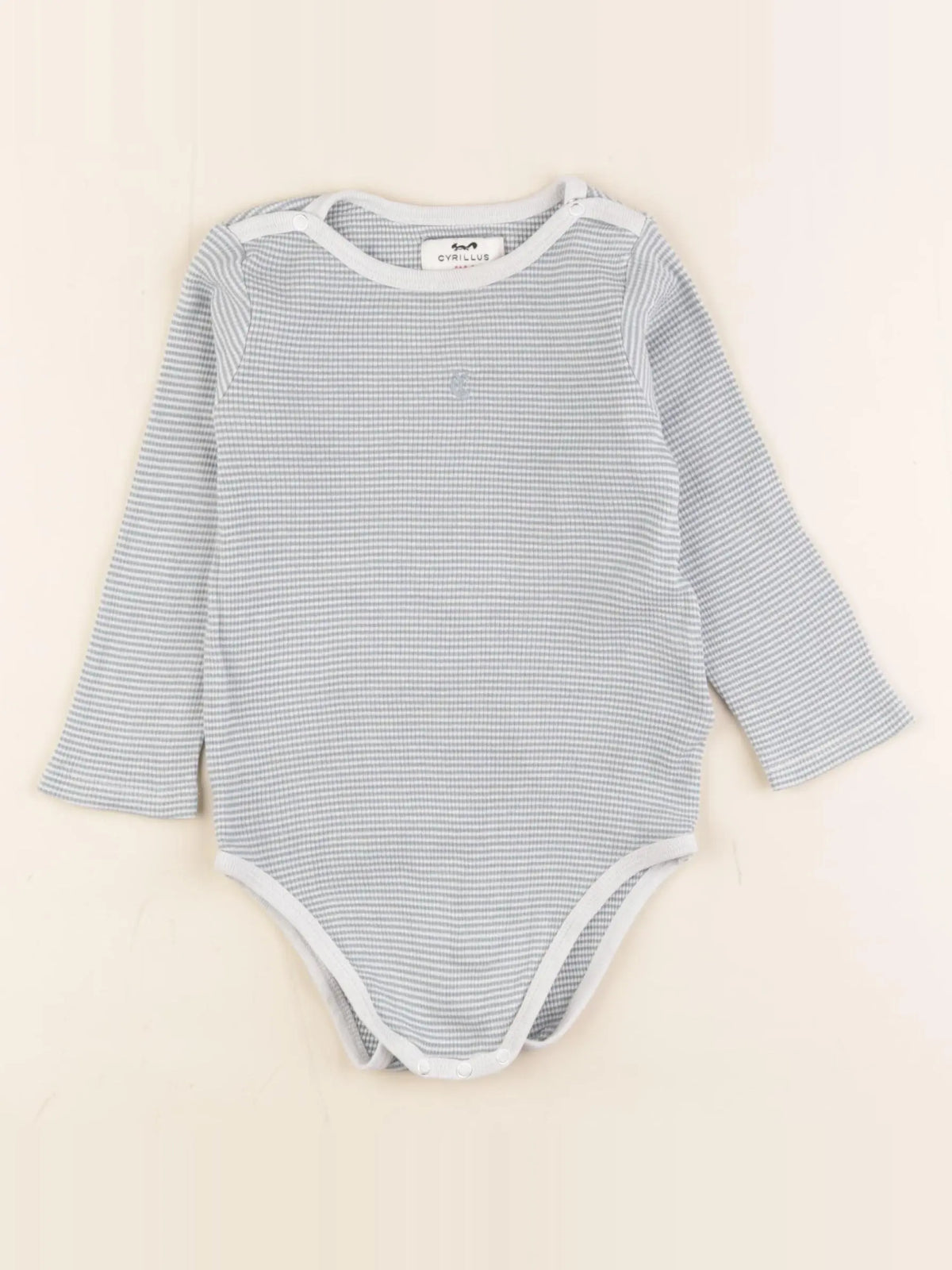 Cyrillus - body bleu - 24 mois