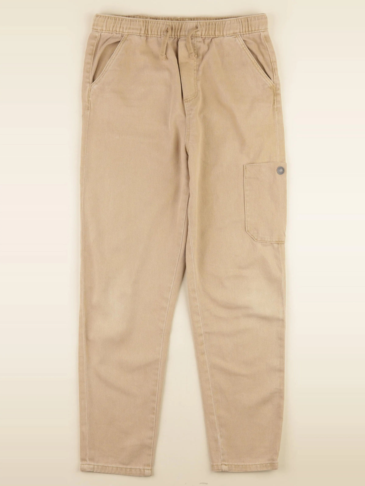Vertbaudet - pantalon beige - 12 ans