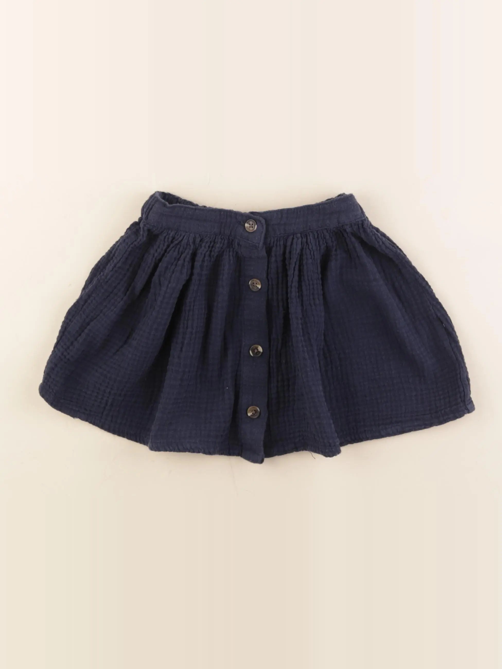 Vertbaudet - jupe bleu - 3 ans