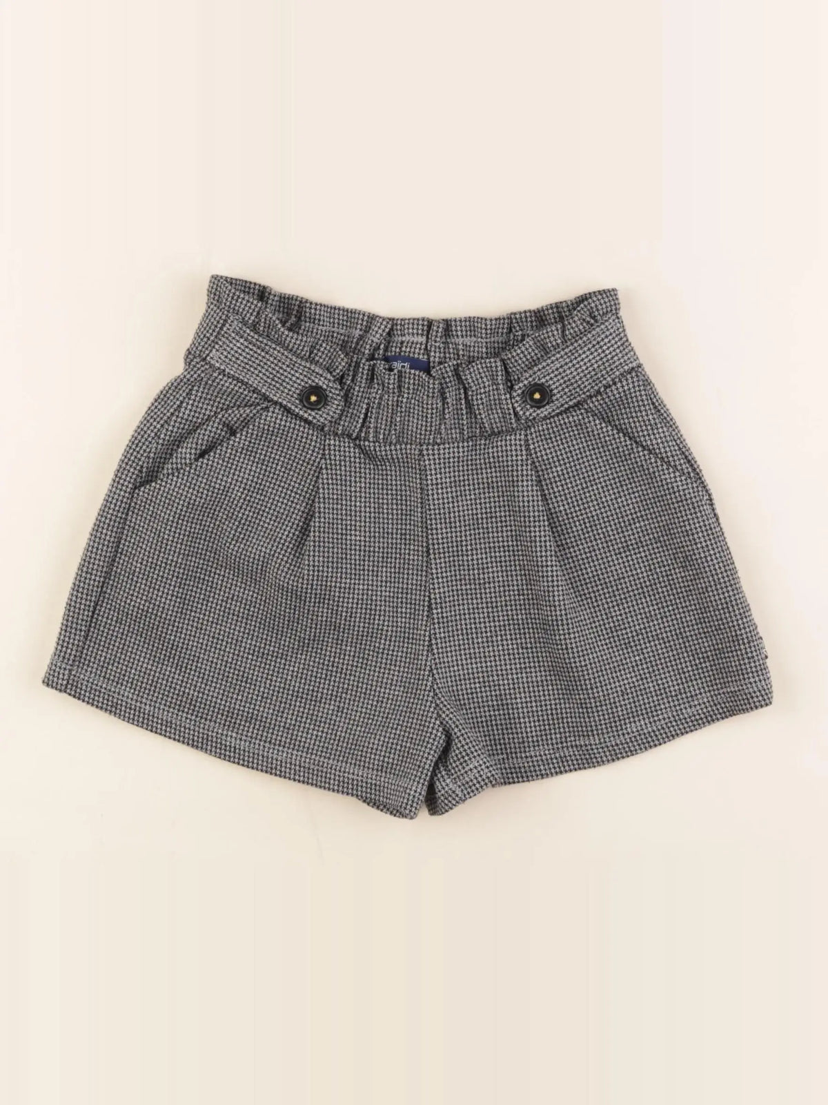 Okaidi - short gris, noir - 6 ans