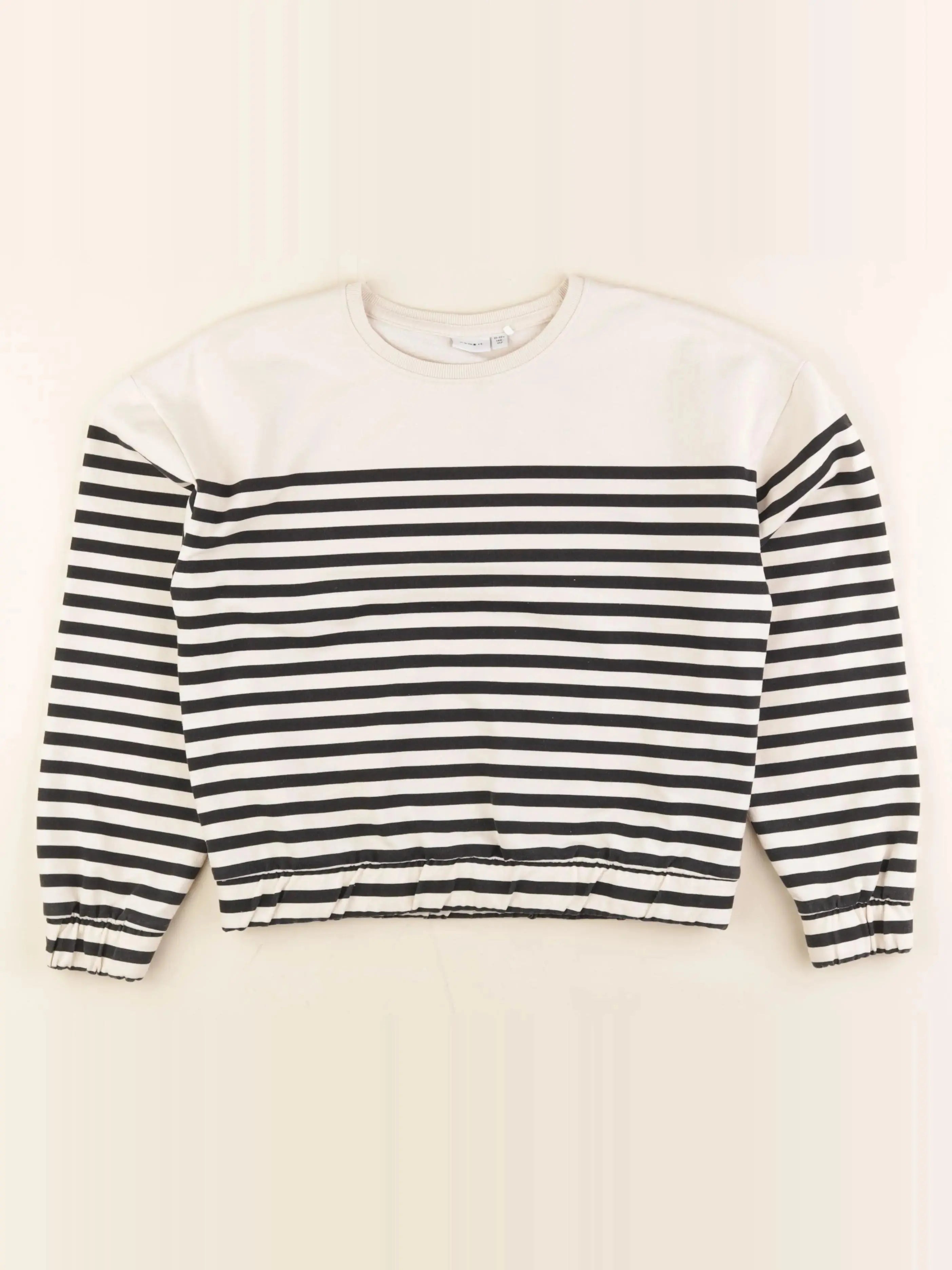 Name it - sweat blanc, bleu - 11/12 ans