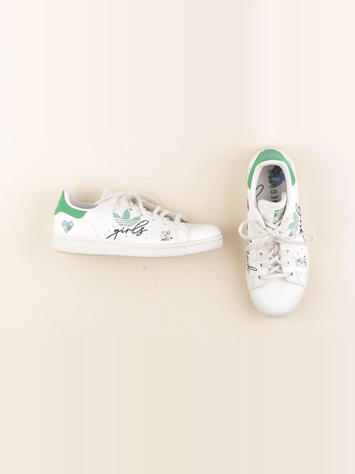 Adidas - baskets blanc - pointure 37 