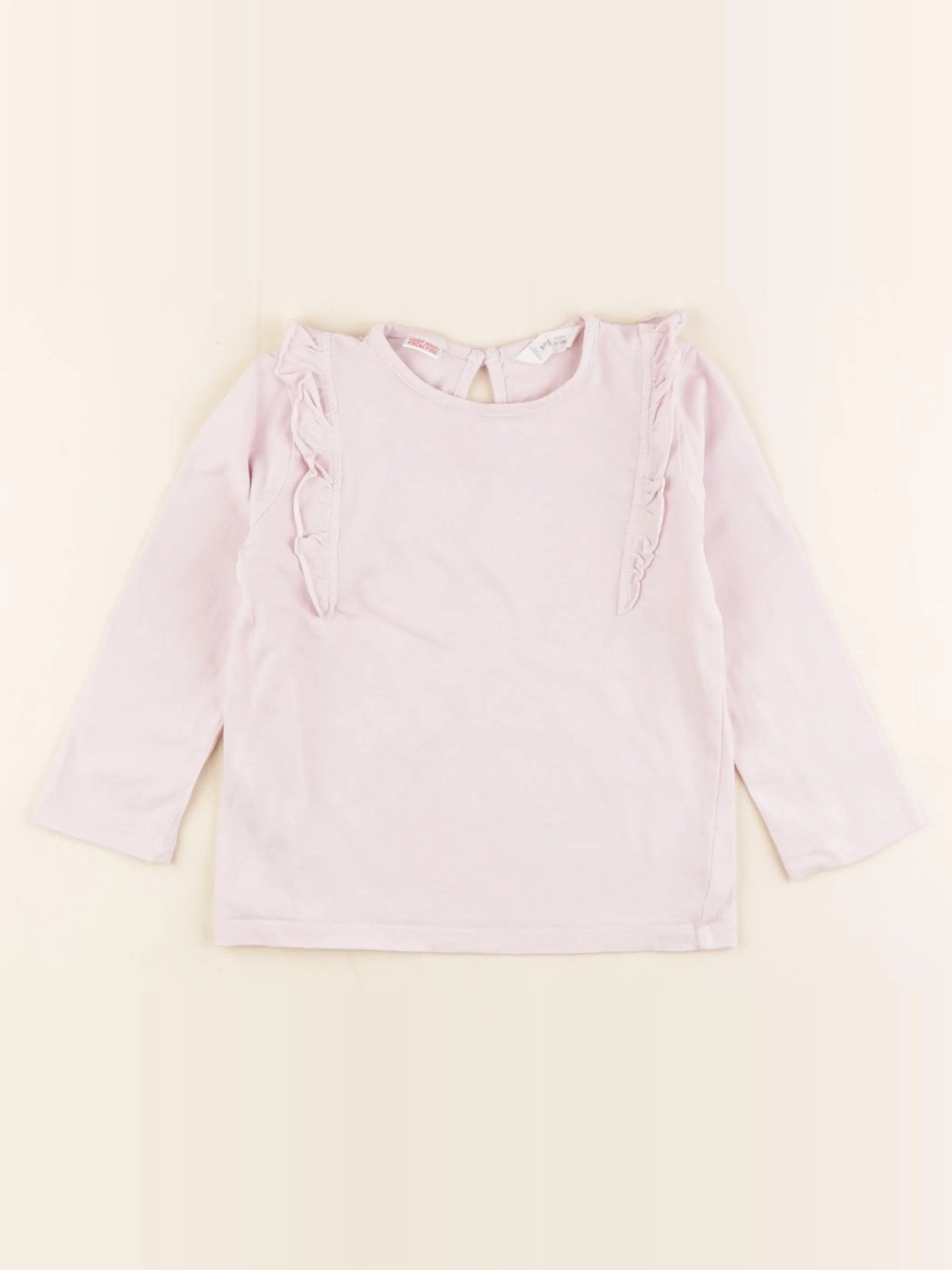 Mango - tee-shirt rose - 18/24 mois