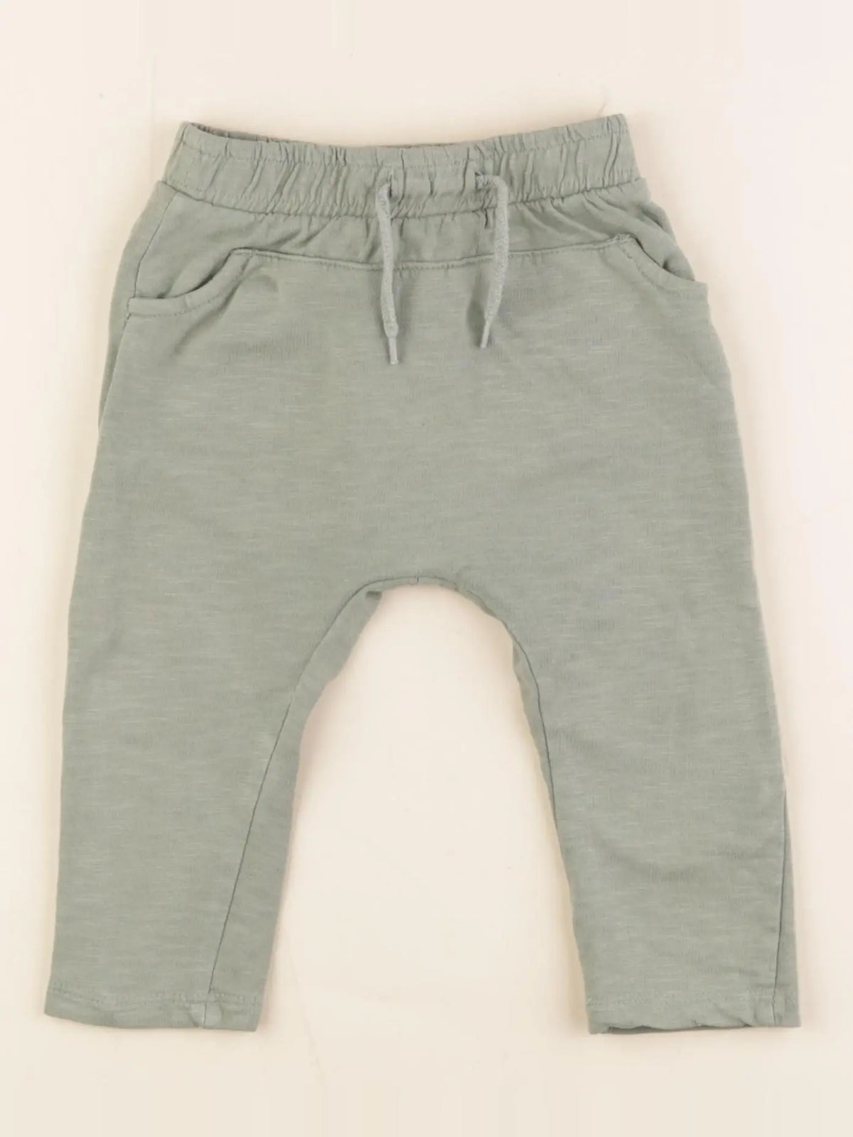 Vertbaudet - jogging vert - 9 mois