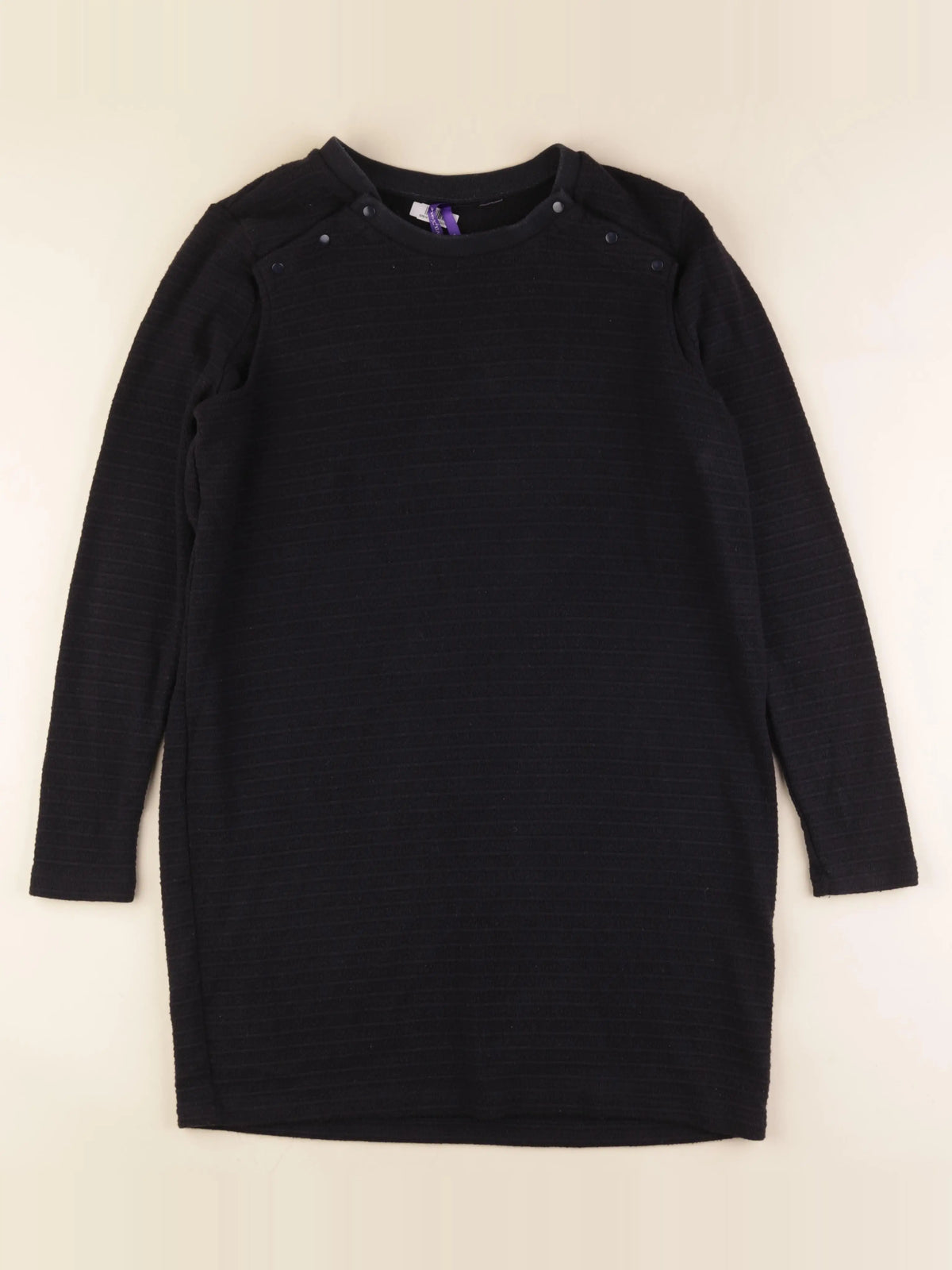 Seraphine - robe grossesse noir - s