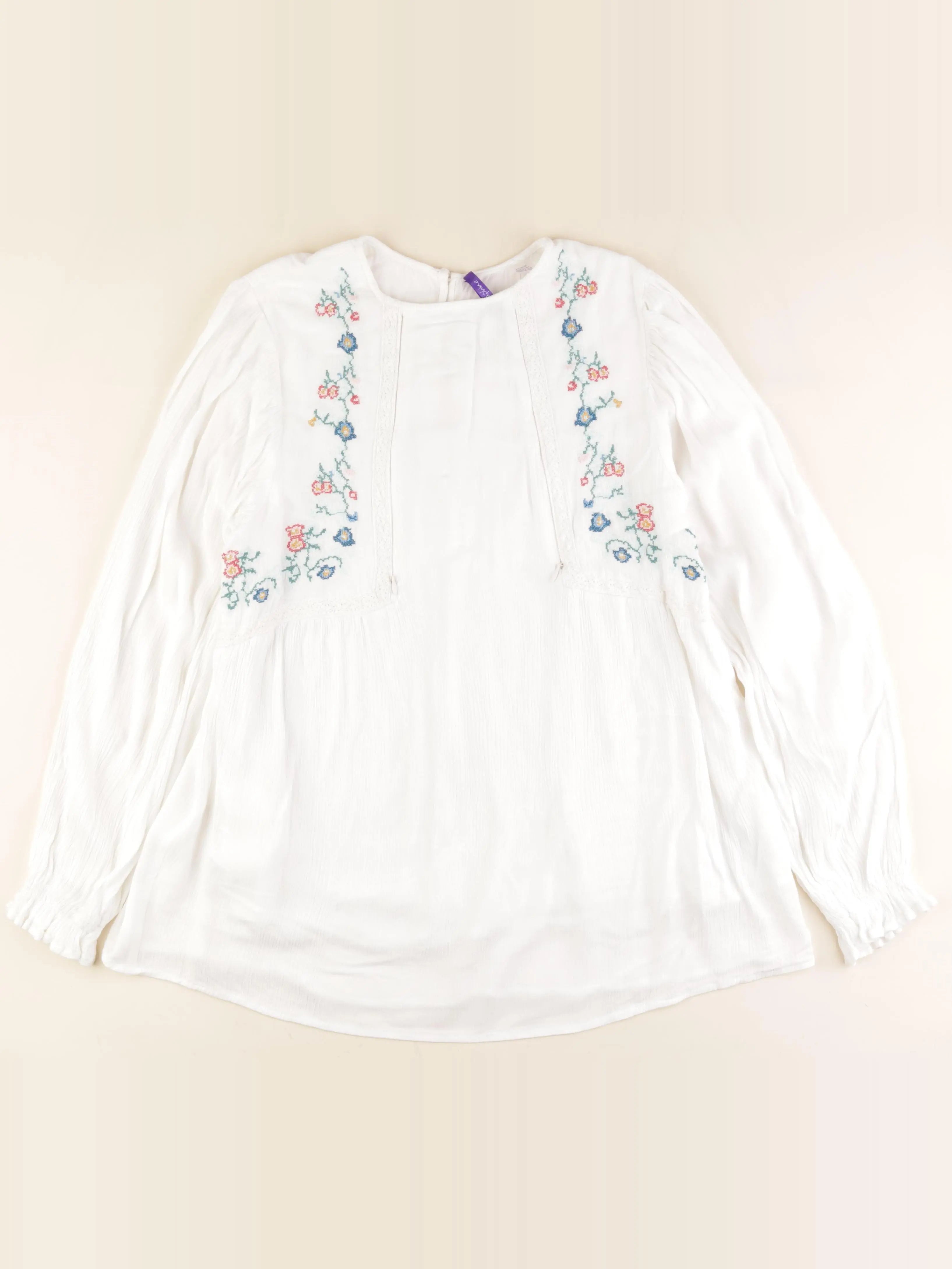 Seraphine - blouse grossesse, allaitement blanc - 36