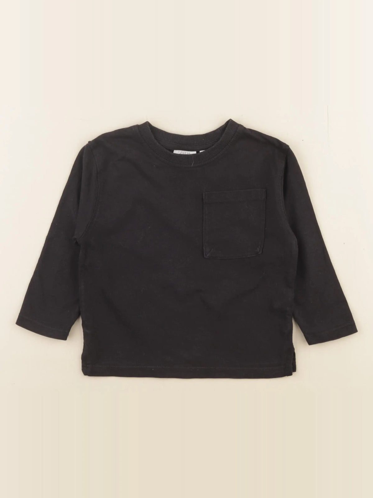 Zara - tee-shirt noir - 9/12 mois