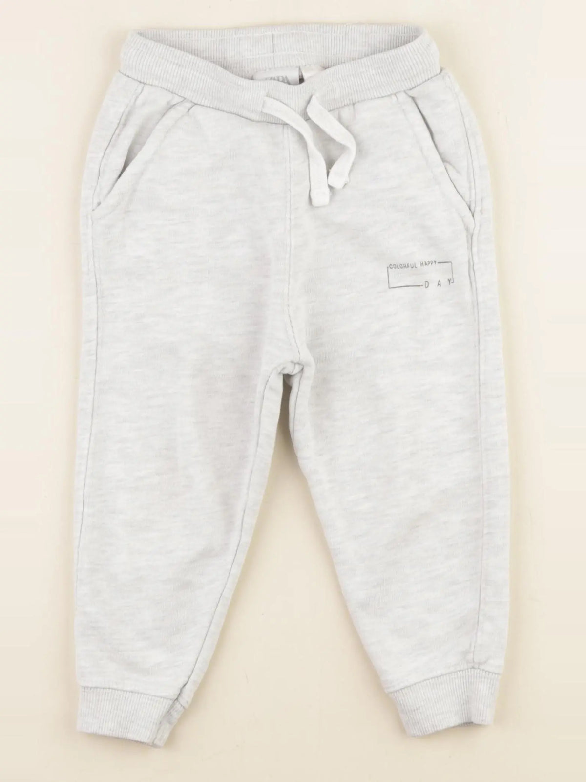Zara - jogging gris - 18/24 mois