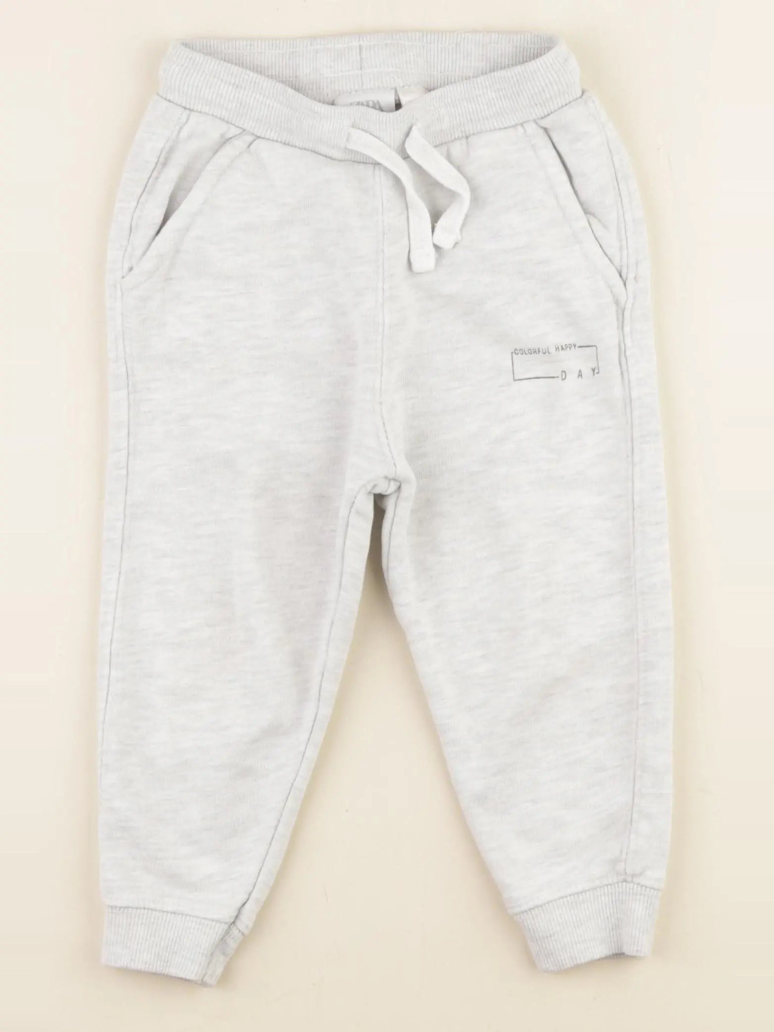 Zara - jogging gris - 18/24 mois