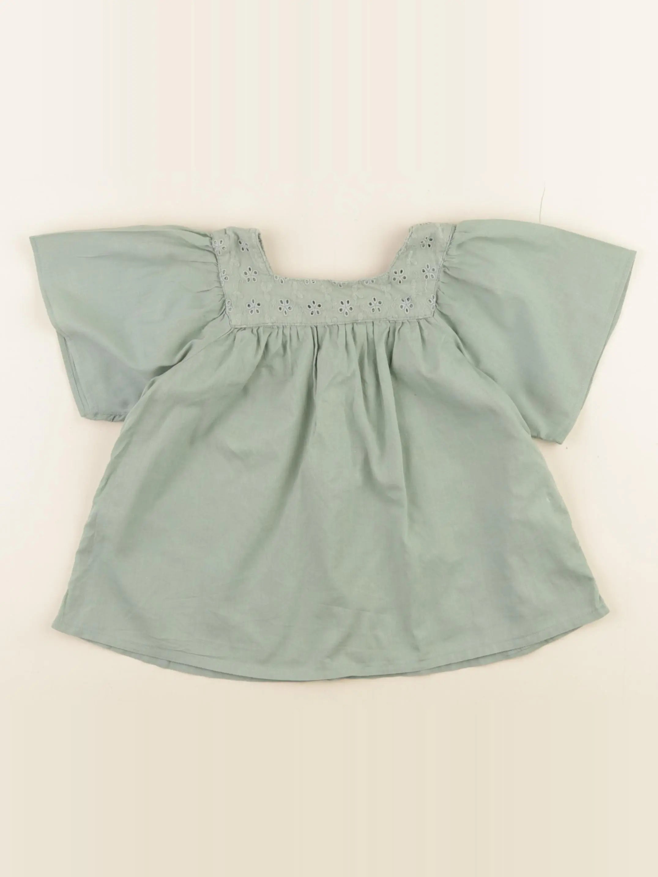 Vertbaudet - blouse vert - 3 ans