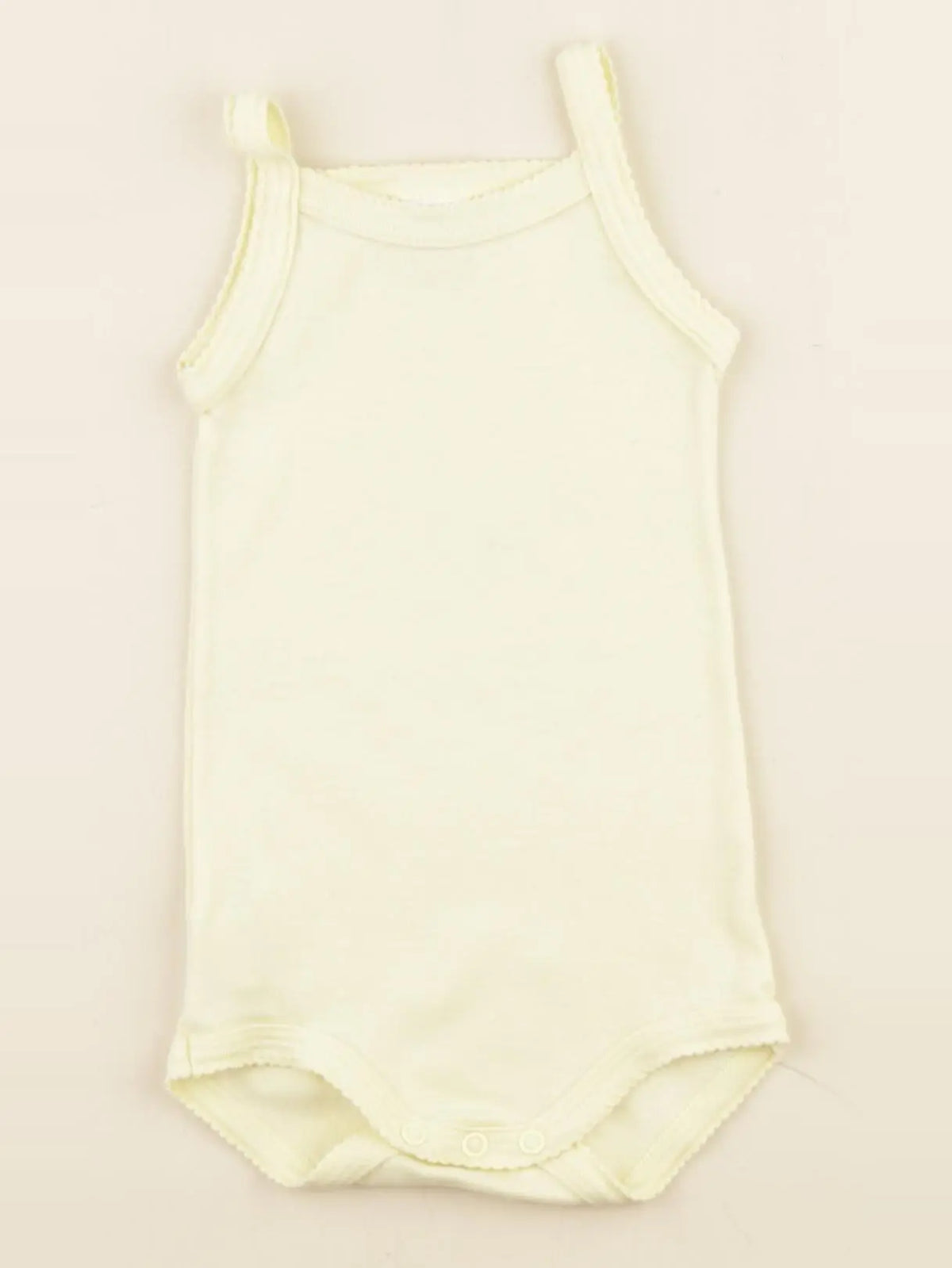 Petit Bateau - body jaune - 3 mois