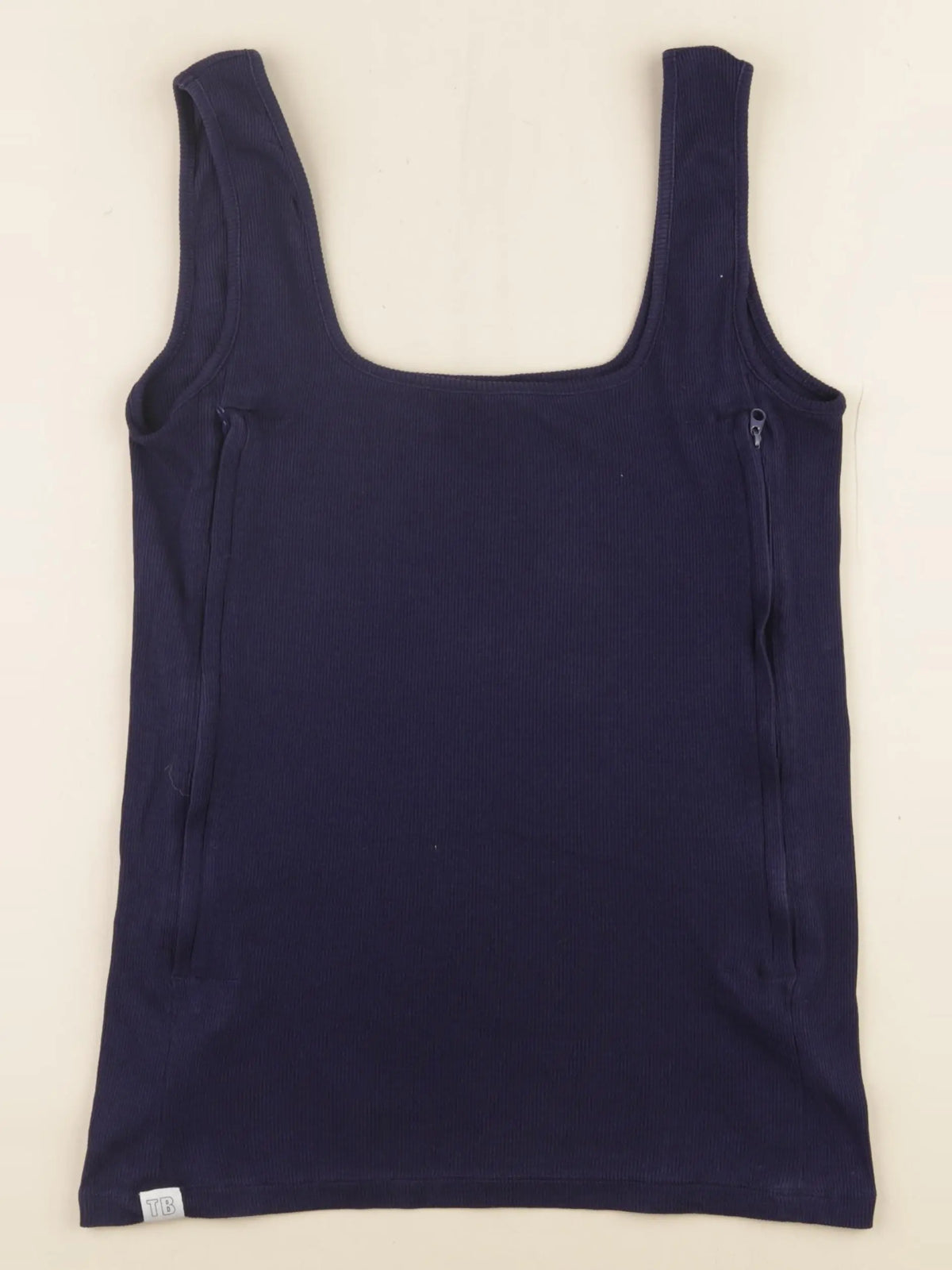 Tajine banane - débardeur grossesse bleu - l