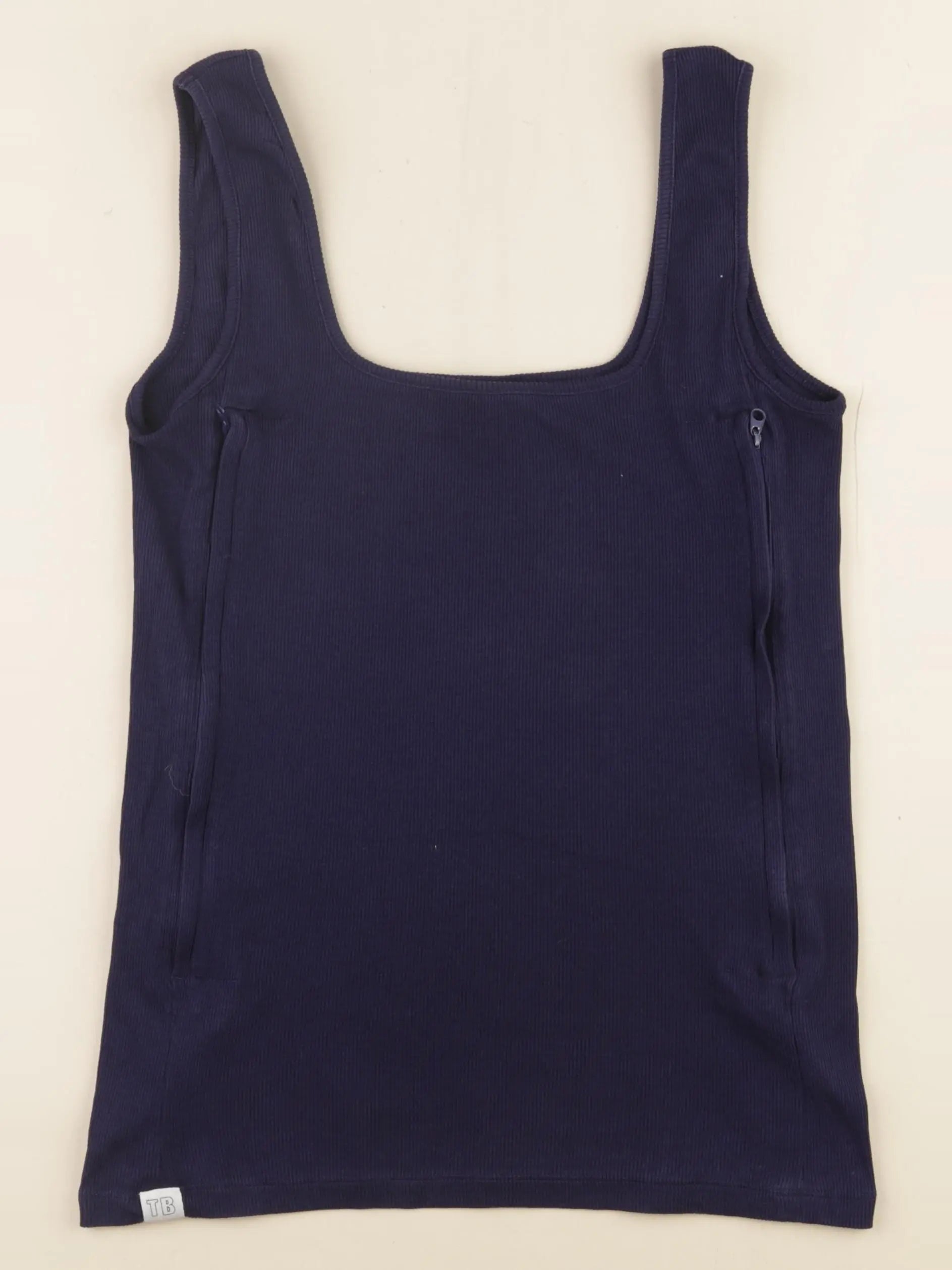 Tajine banane - débardeur grossesse bleu - l