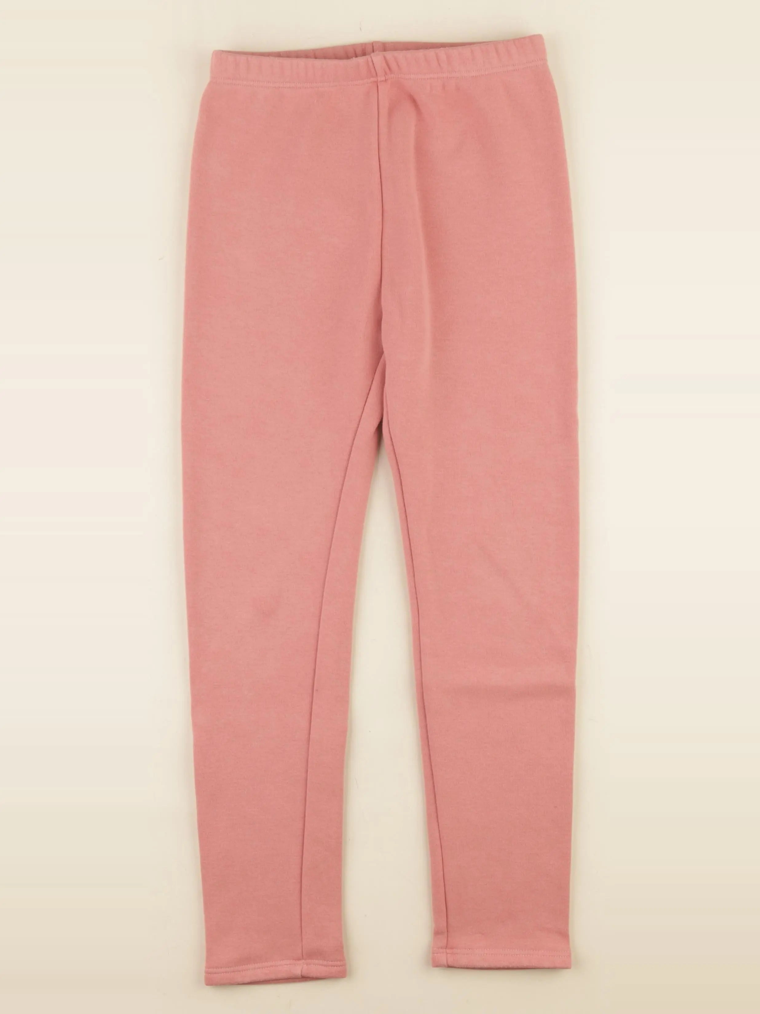 Vertbaudet - legging doublé rose - 9 ans