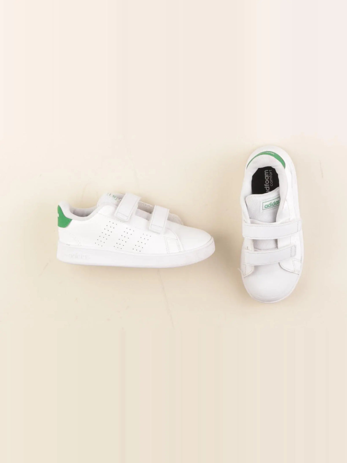 Adidas - baskets blanc - pointure 27