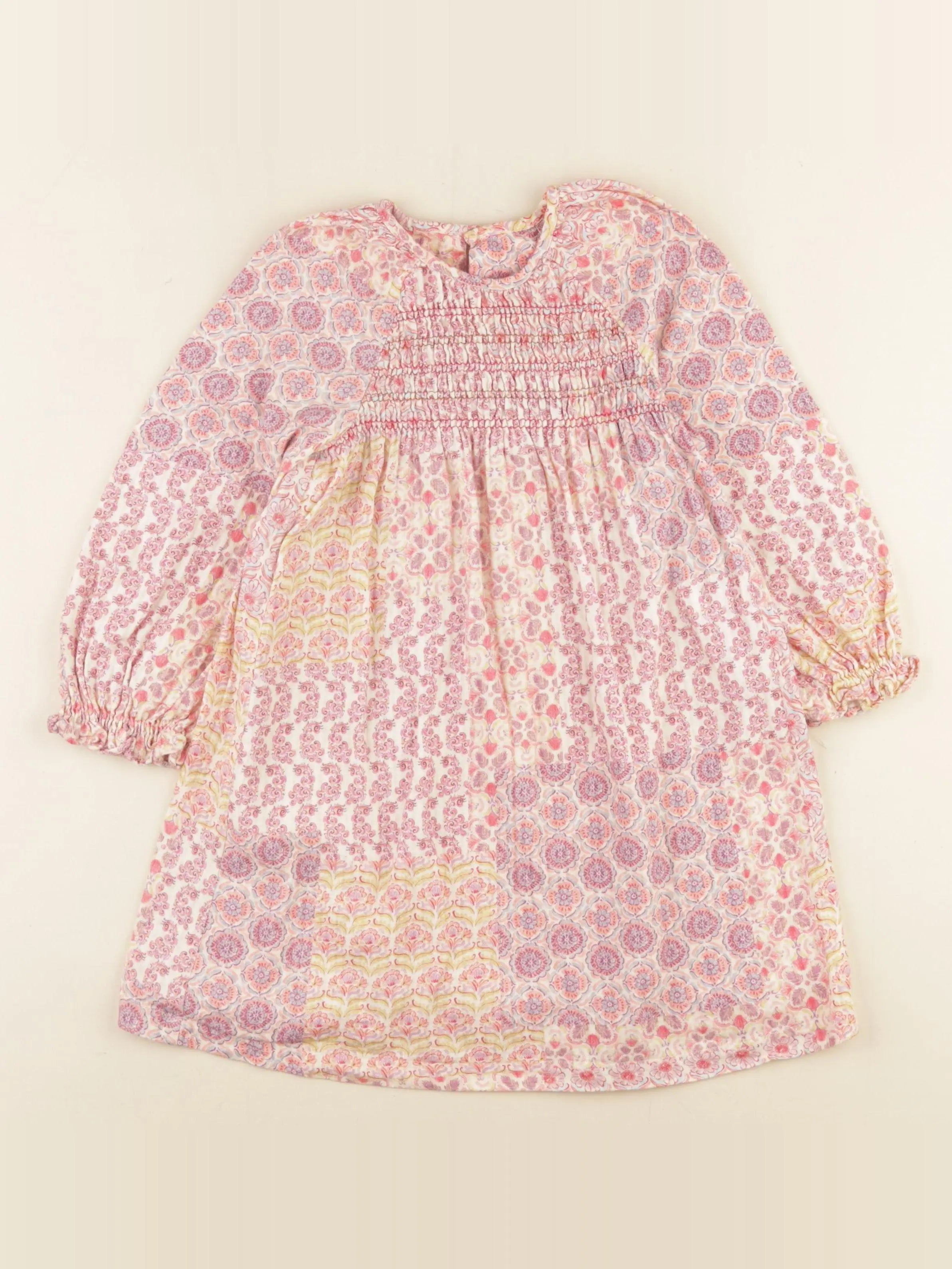 Zara - robe rose - 3/4 ans