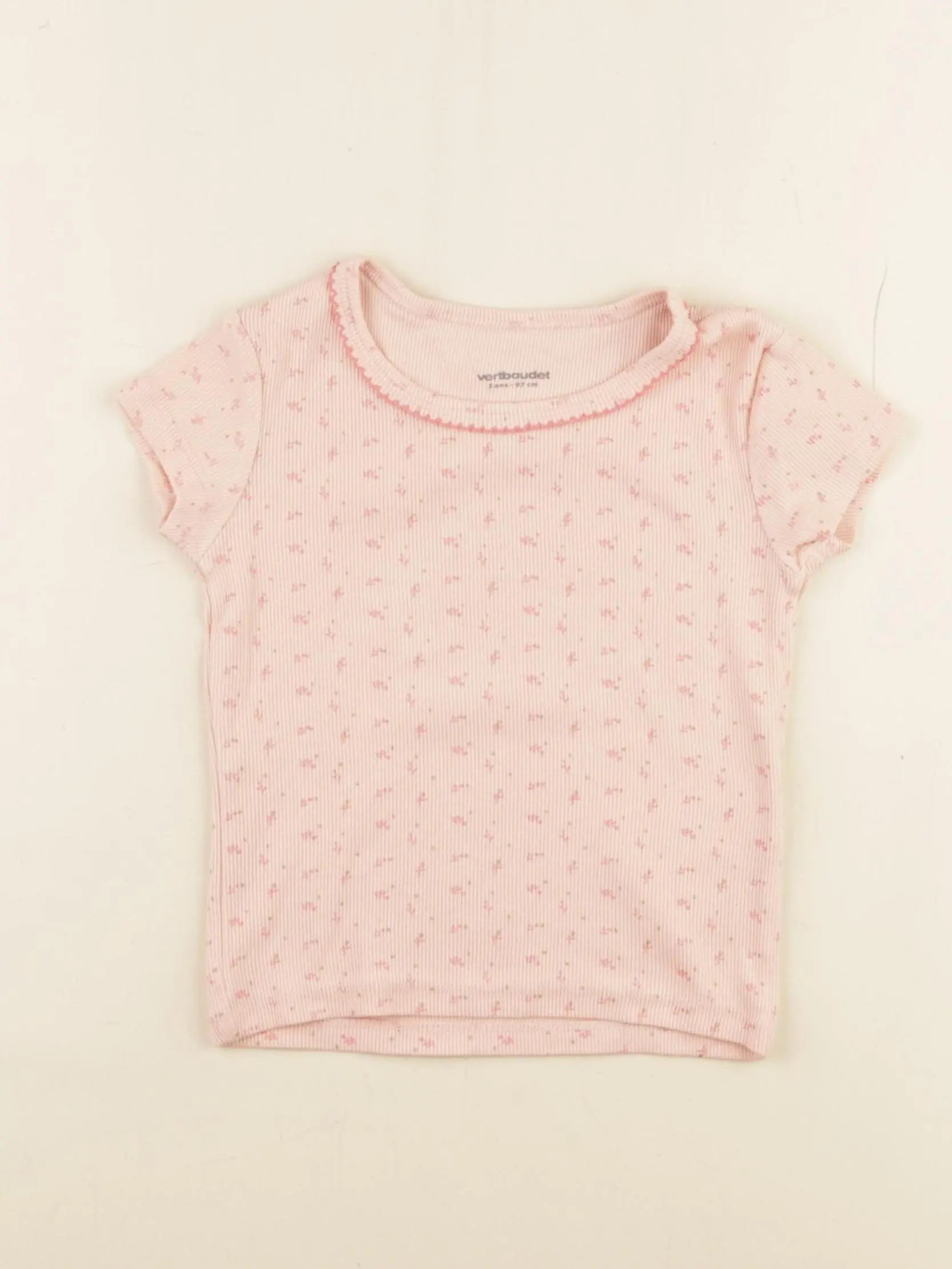 Vertbaudet - tee-shirt multicolore - 3 ans