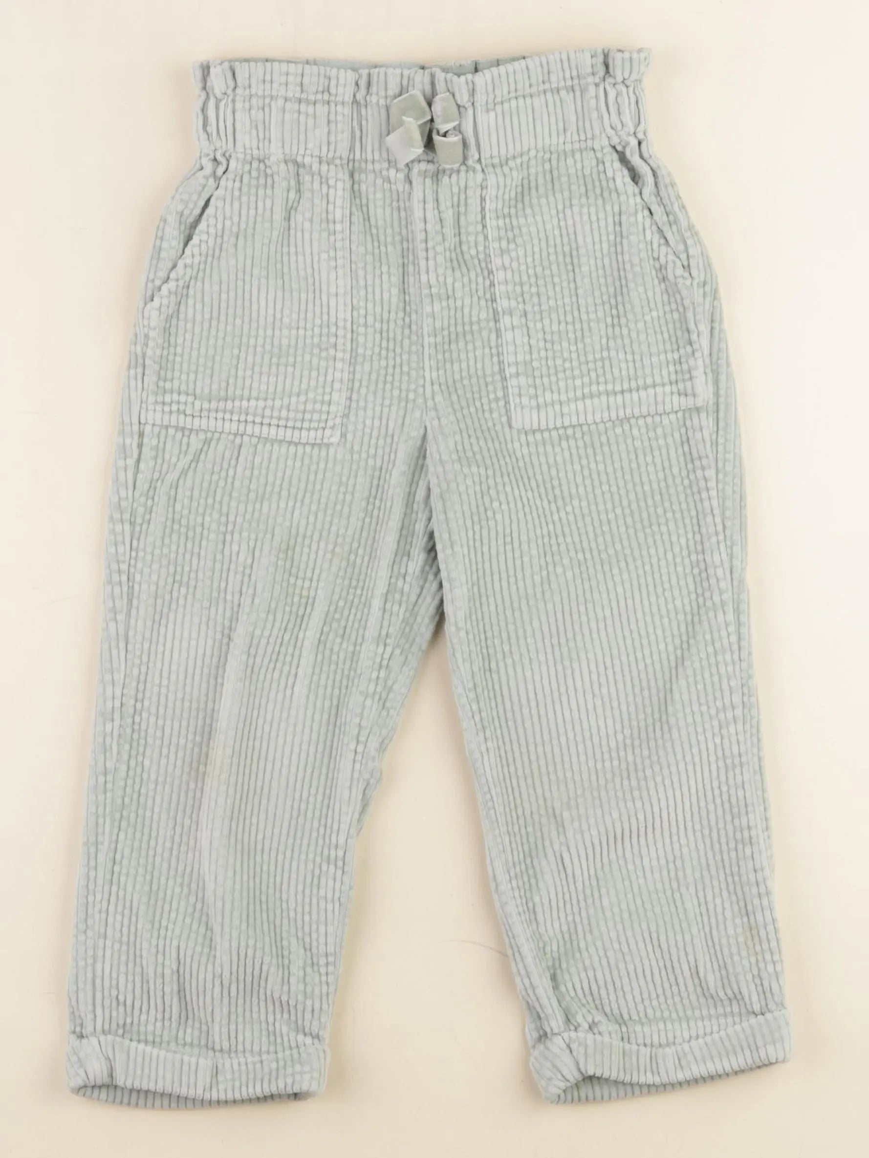 Vertbaudet - pantalon vert - 4 ans