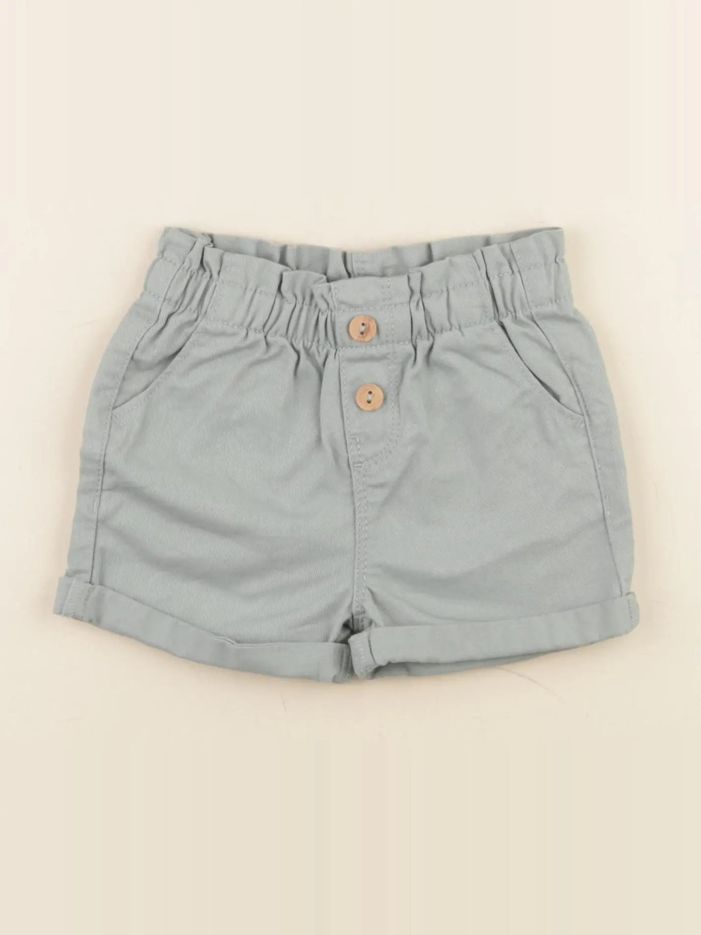 Vertbaudet - short vert - 12 mois