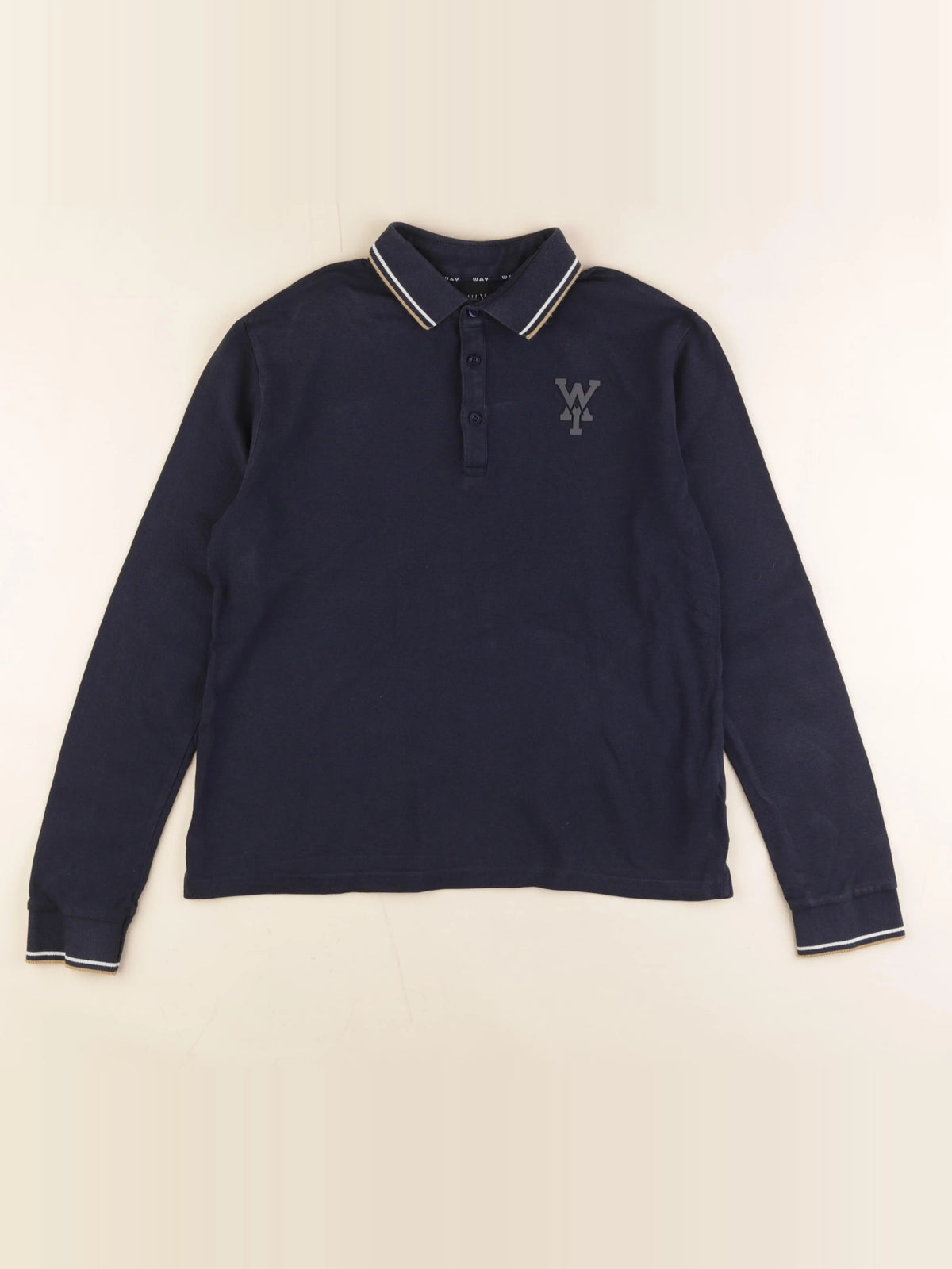 IKKS - polo bleu - 14 ans