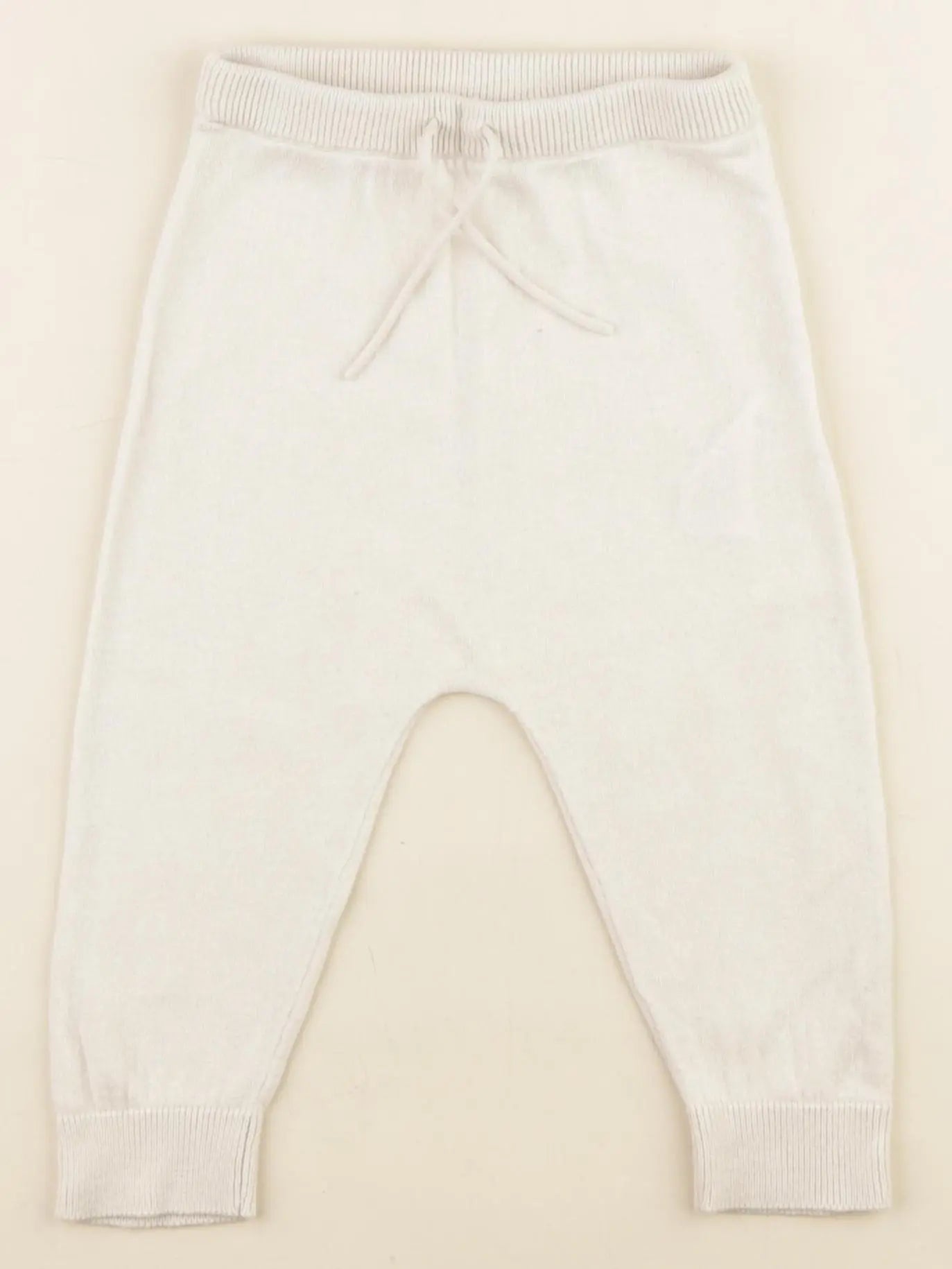 Petit Bateau - sarouel beige - 12 mois