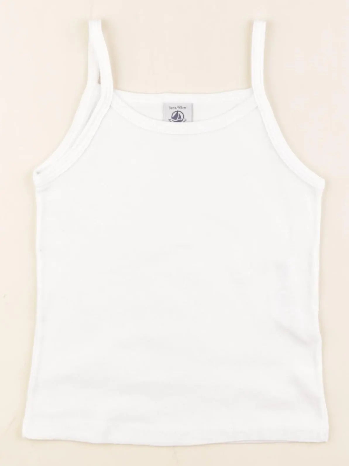 Petit Bateau - maillot de corps blanc - 3 ans