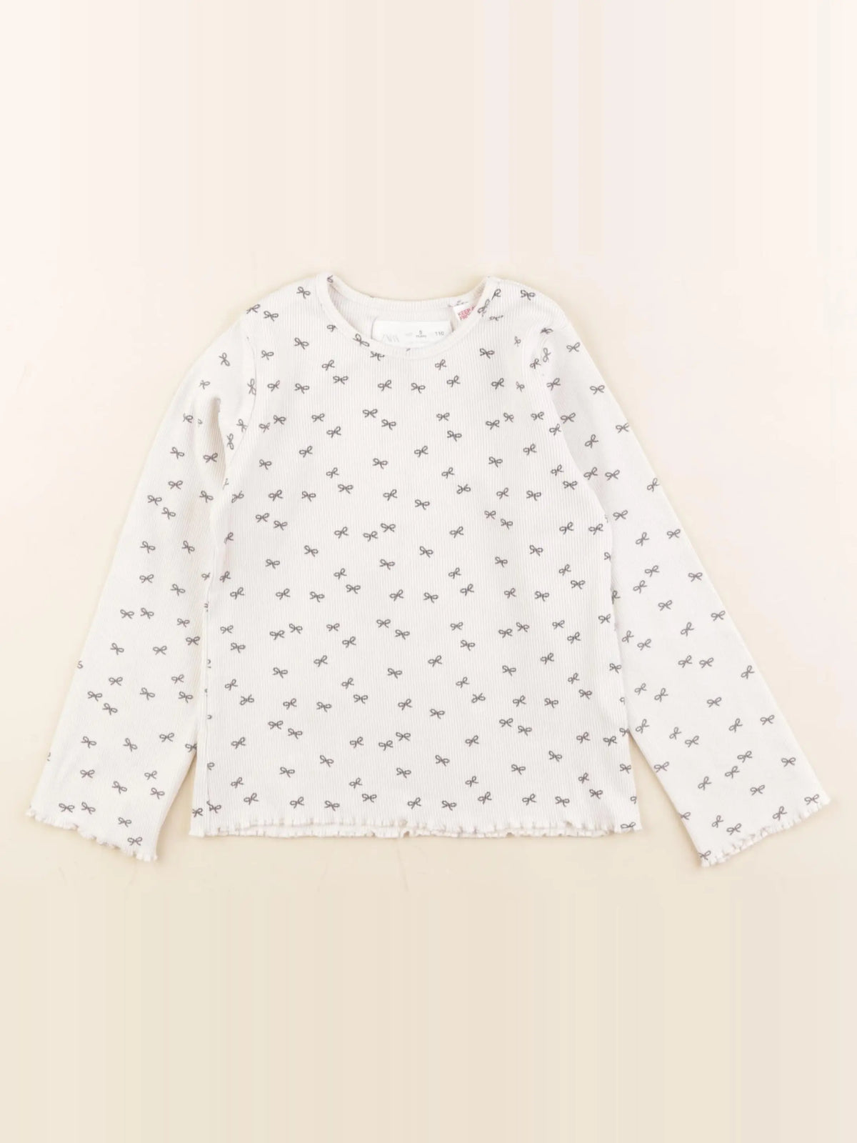 Zara - tee-shirt blanc - 5 ans