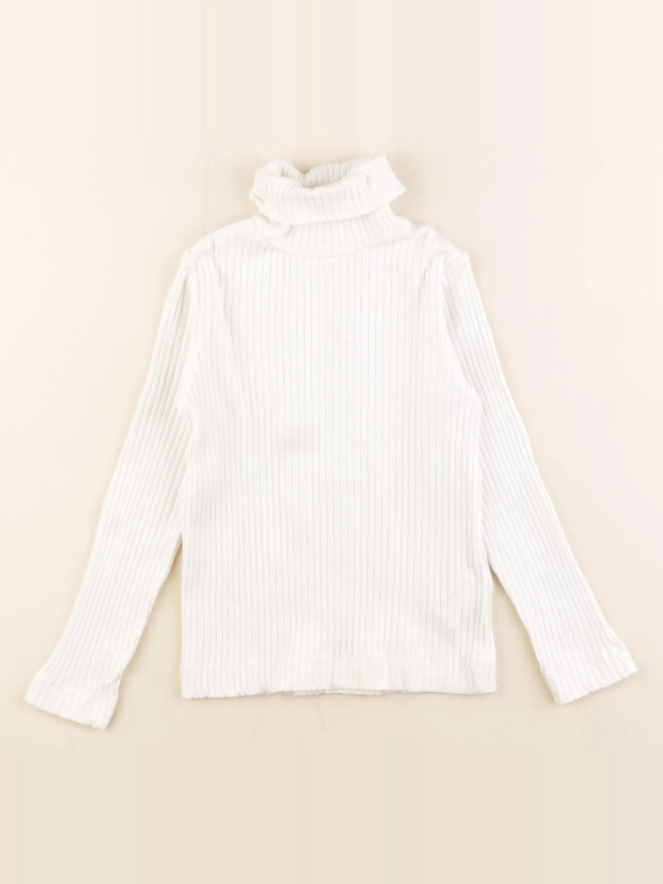 Zara - sous-pull blanc - 6/7 ans