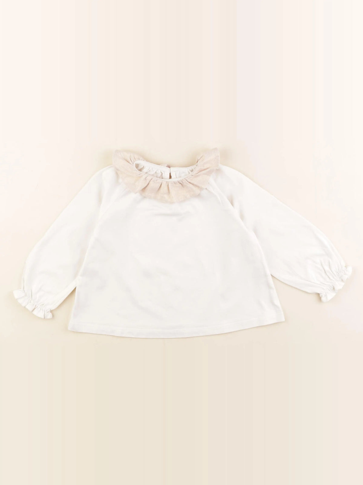 Cyrillus - tee-shirt blanc - 3 ans