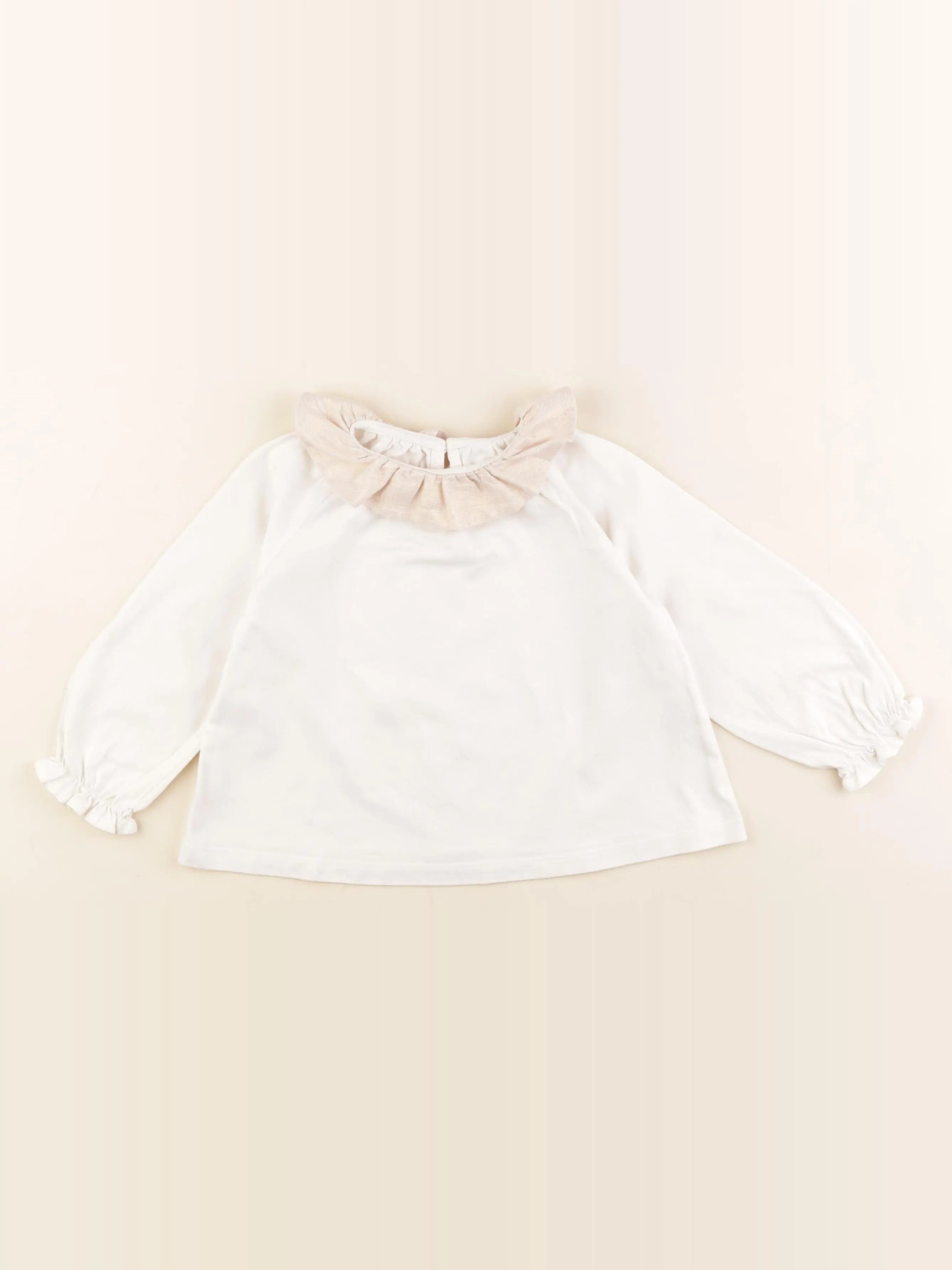 Cyrillus - tee-shirt blanc - 3 ans