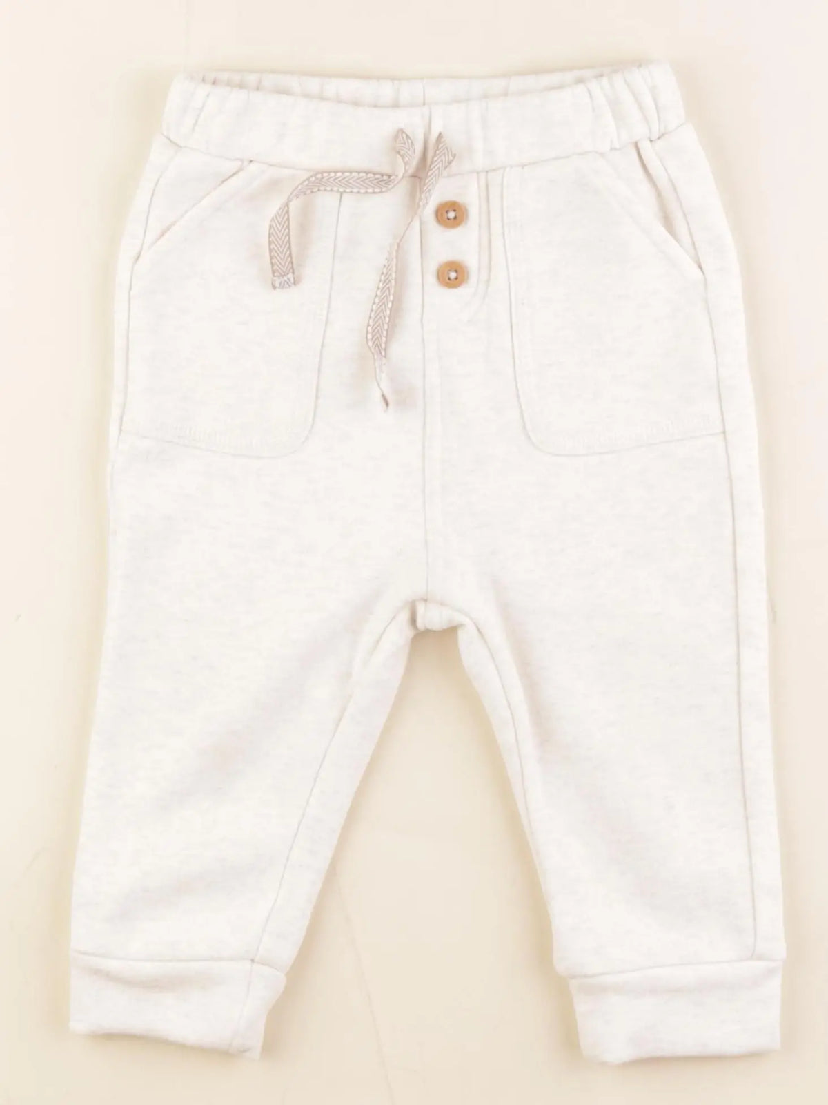 Tape à l'oeil - jogging doublé beige - 24 mois