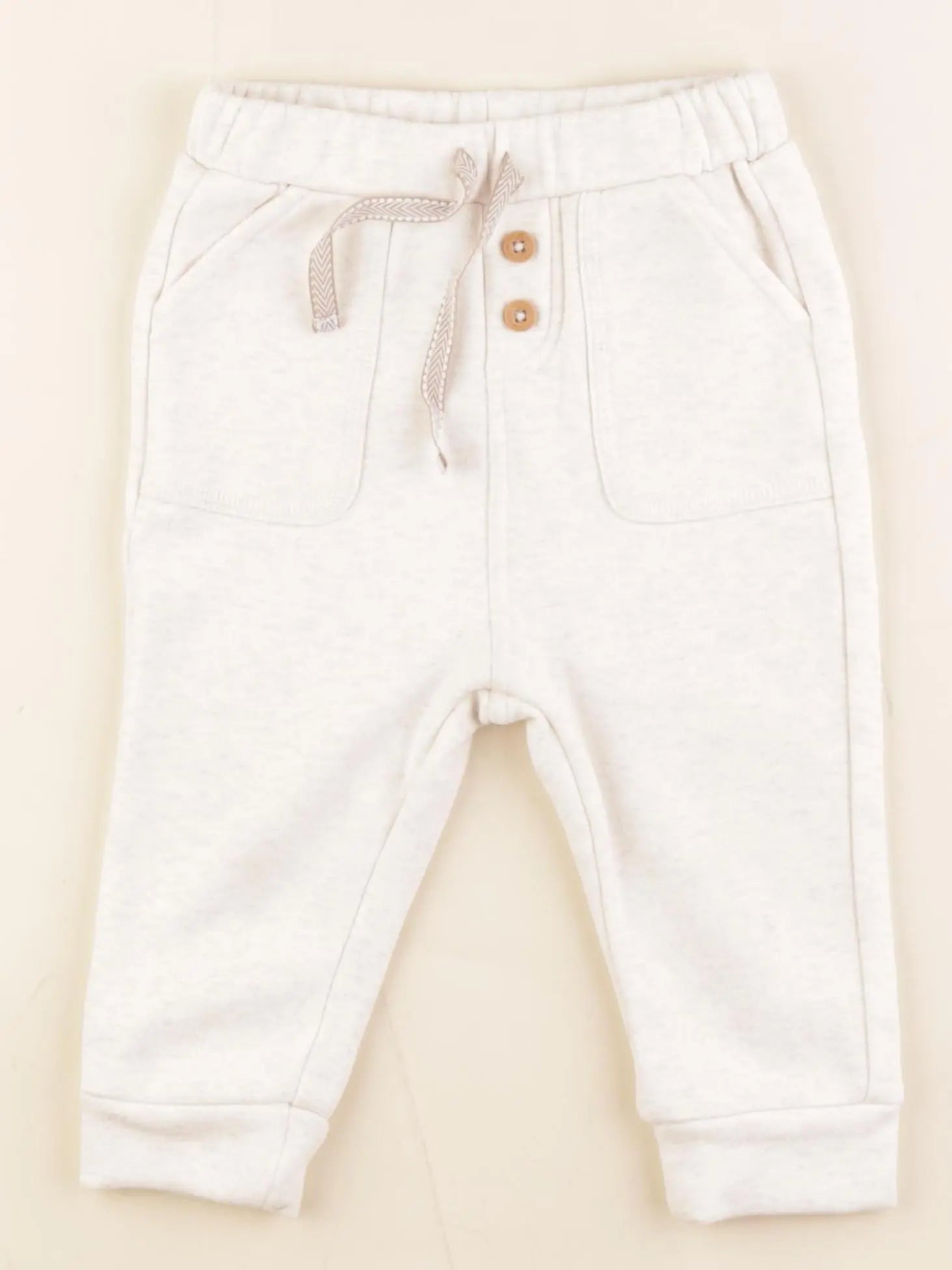 Tape à l'oeil - jogging doublé beige - 24 mois