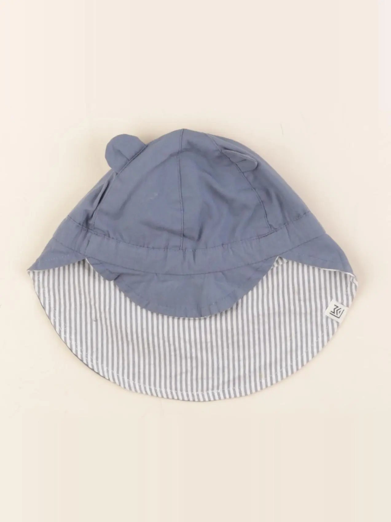 Liewood - casquette réversible bleu - 6/12 mois