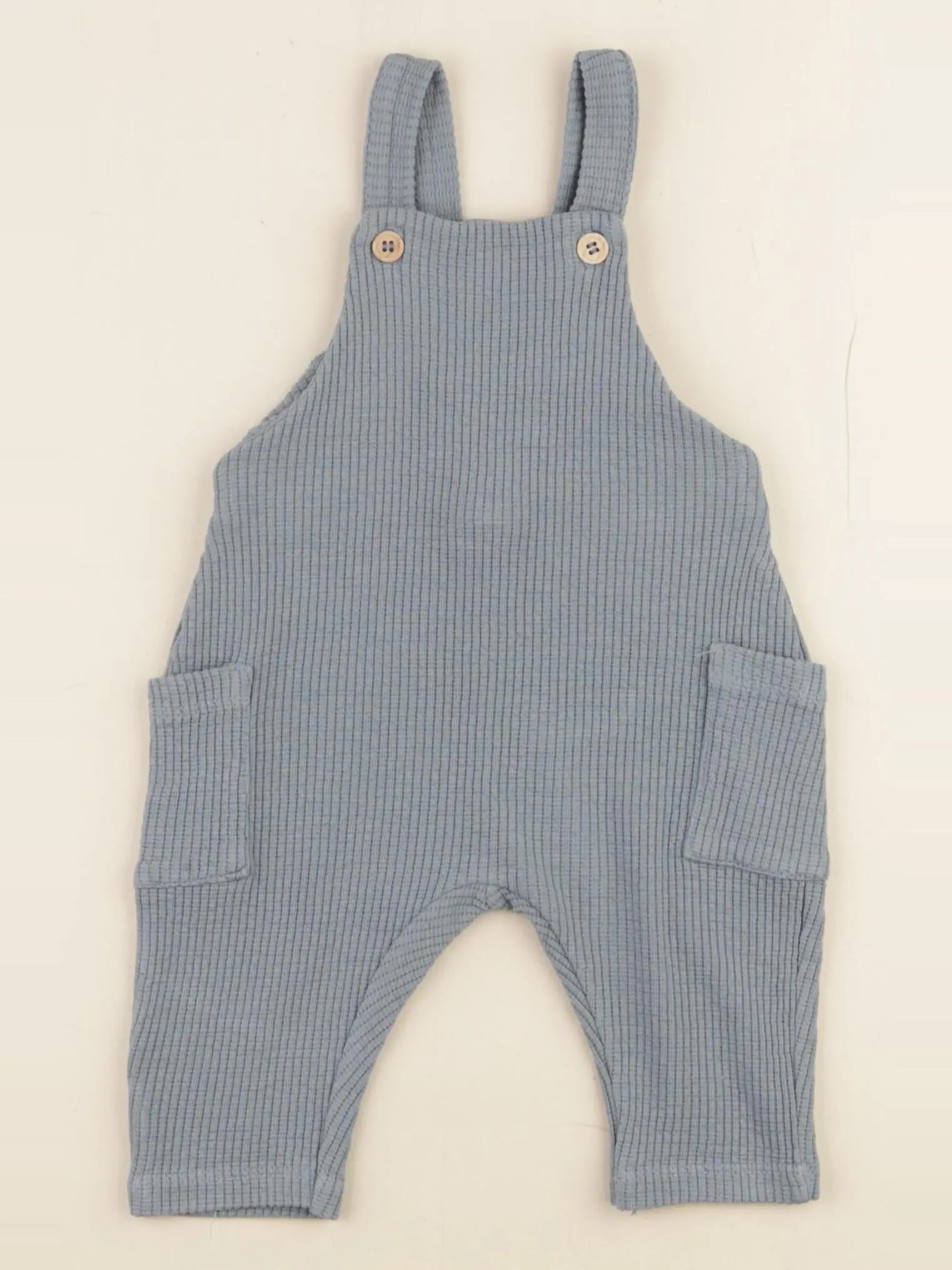 Zara - salopette bleu - 1/3 mois