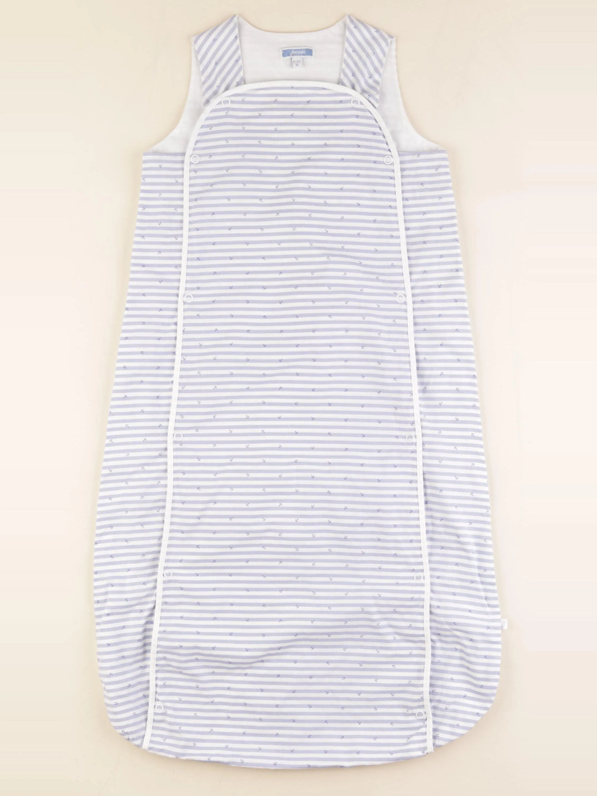 Jacadi - gigoteuse bleu, blanc - 6/24 mois