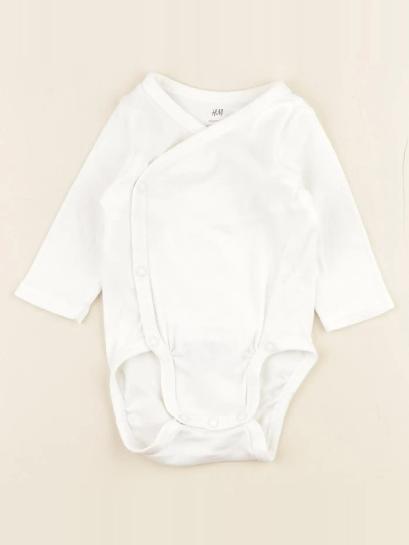 H&M - body blanc - 1/2 mois