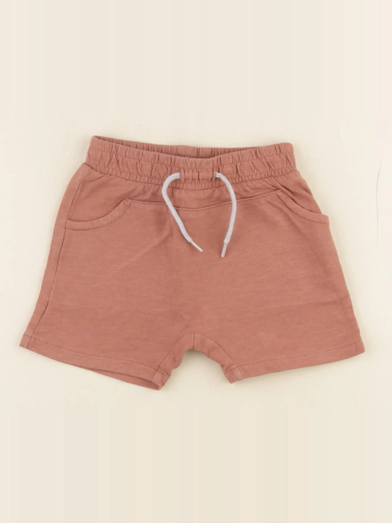 Vertbaudet - short marron - 18 mois
