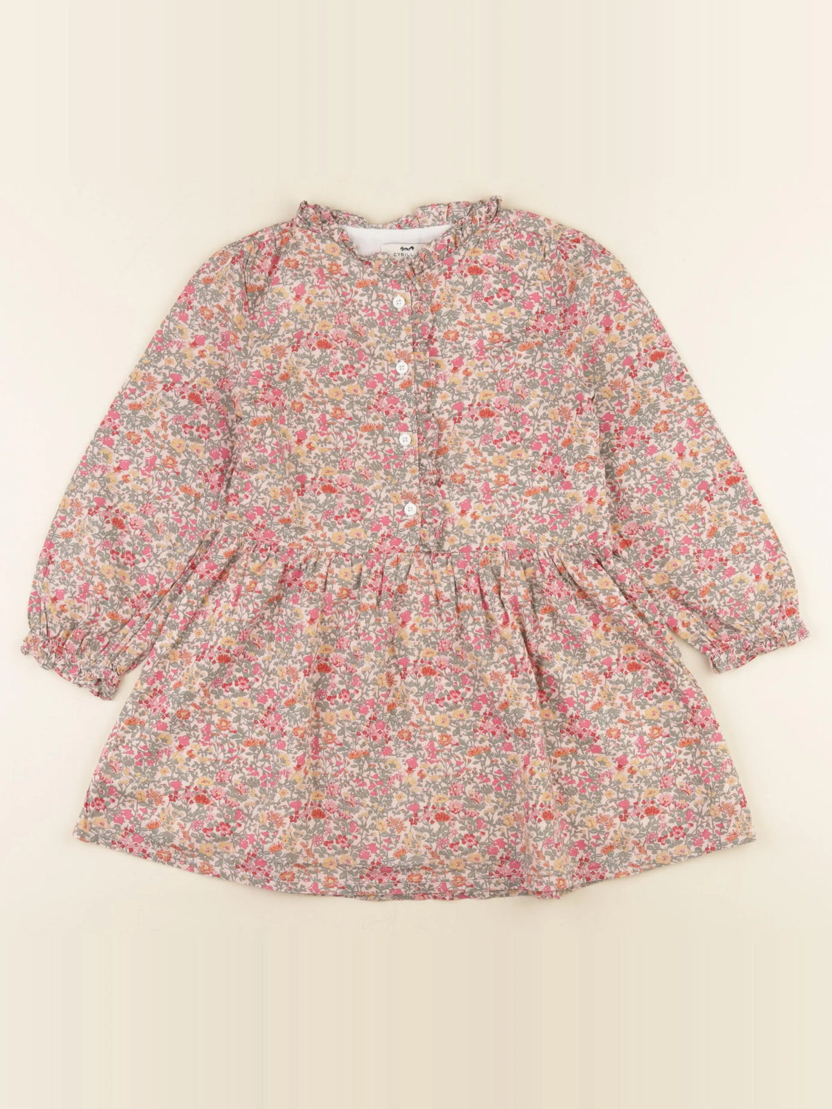 Cyrillus - robe rose - 6 ans