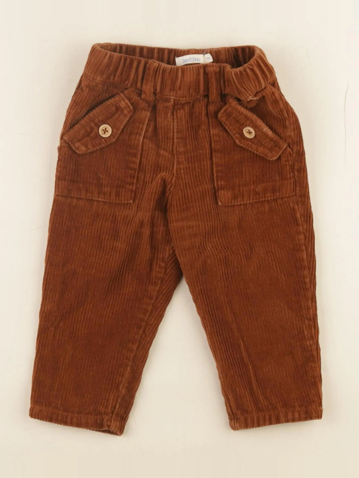 Boutchou - pantalon marron - 9 mois